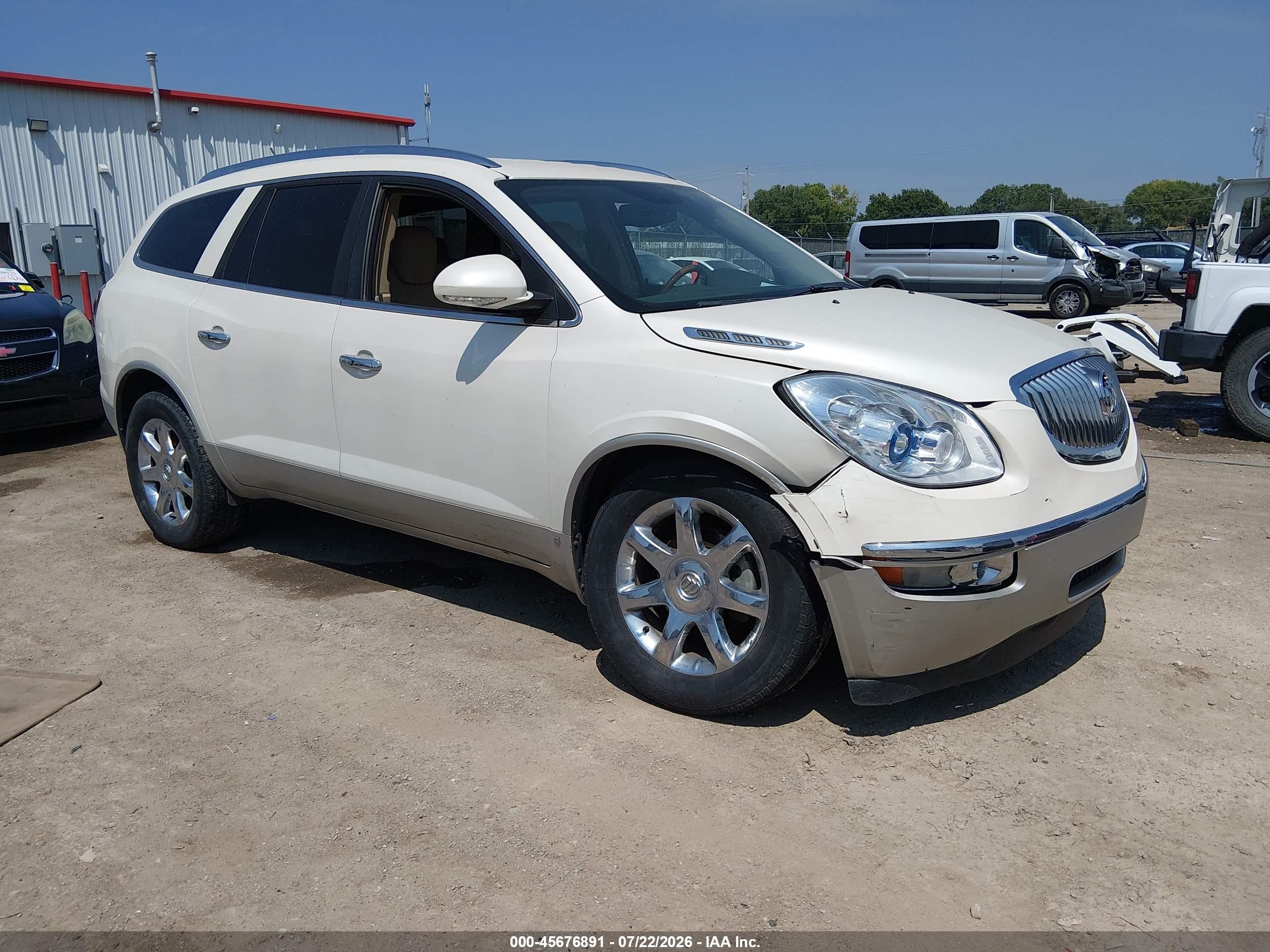 2010 Buick Enclave 2xl Beige vin: 5GALVCED8AJ184323