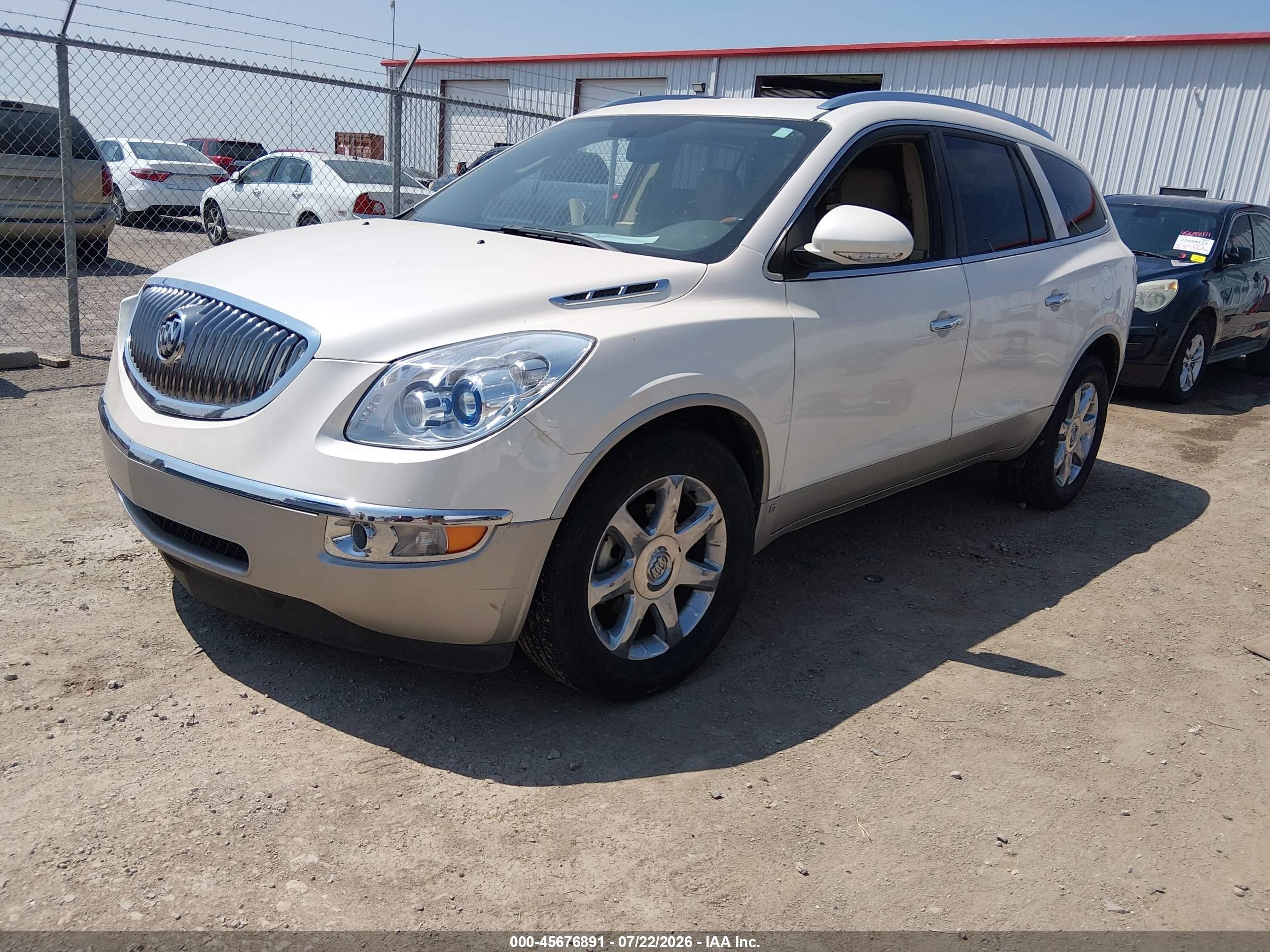 2010 Buick Enclave 2xl Beige vin: 5GALVCED8AJ184323