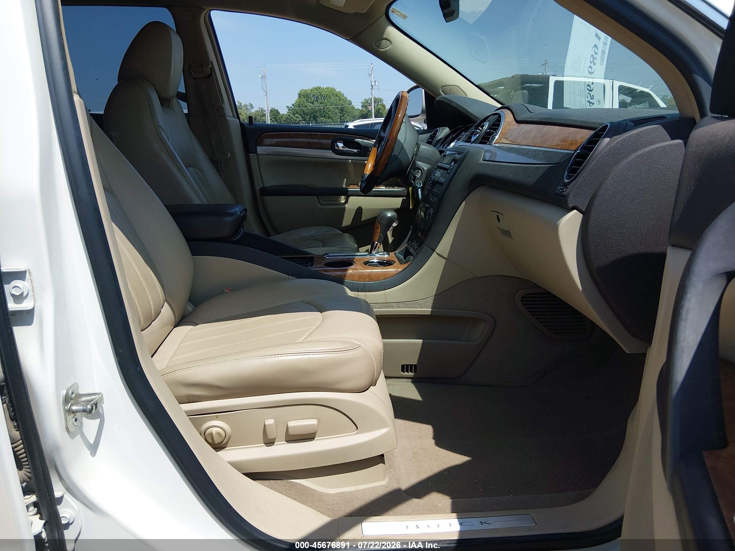 2010 Buick Enclave 2xl Beige vin: 5GALVCED8AJ184323