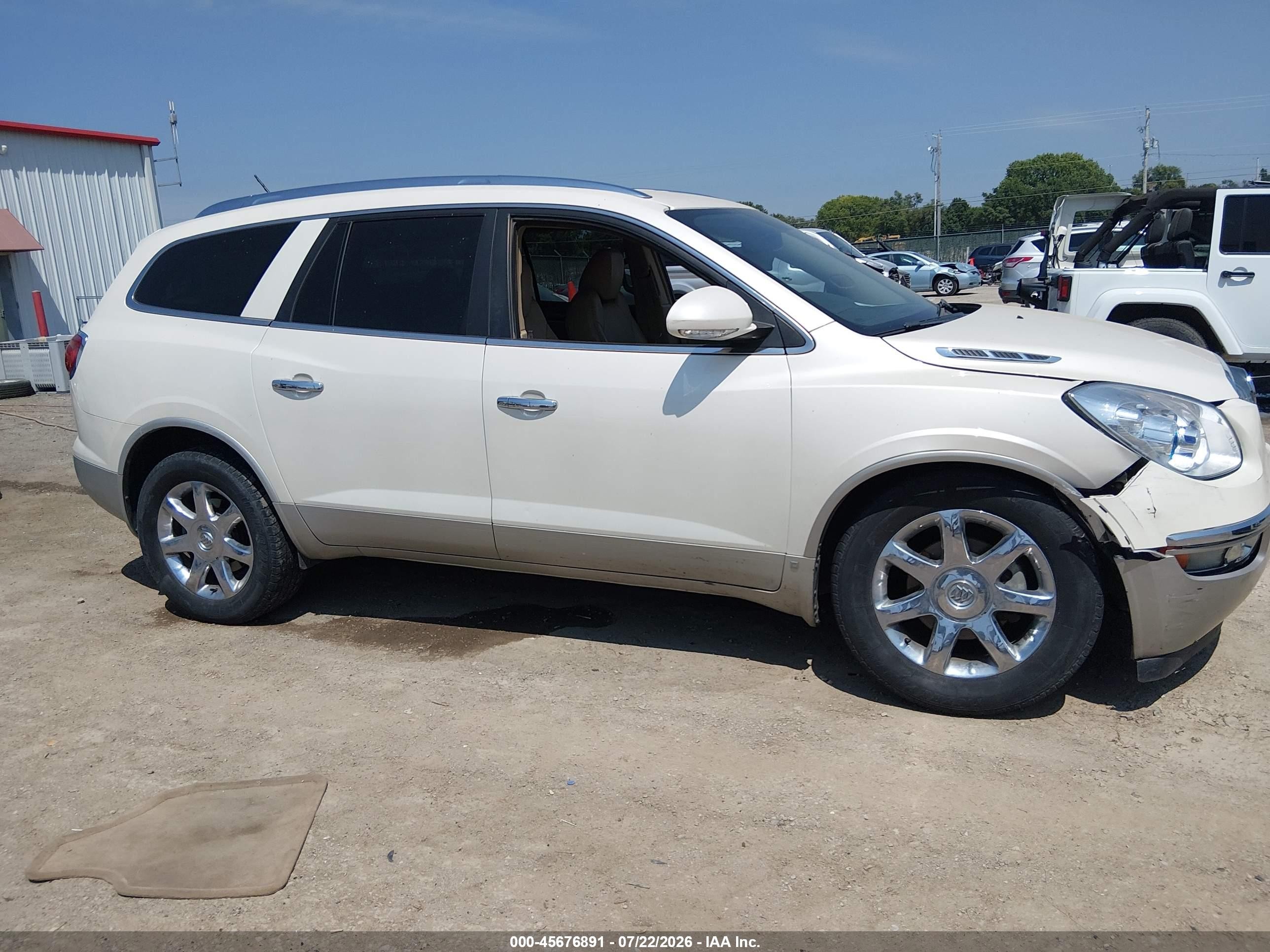 2010 Buick Enclave 2xl Beige vin: 5GALVCED8AJ184323