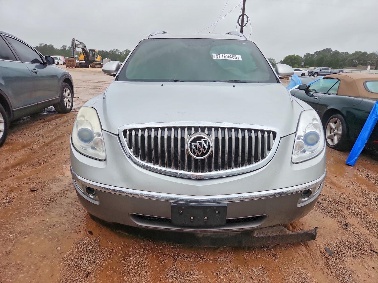 2010 Buick Enclave Cxl Silver vin: 5GALVCED8AJ196682