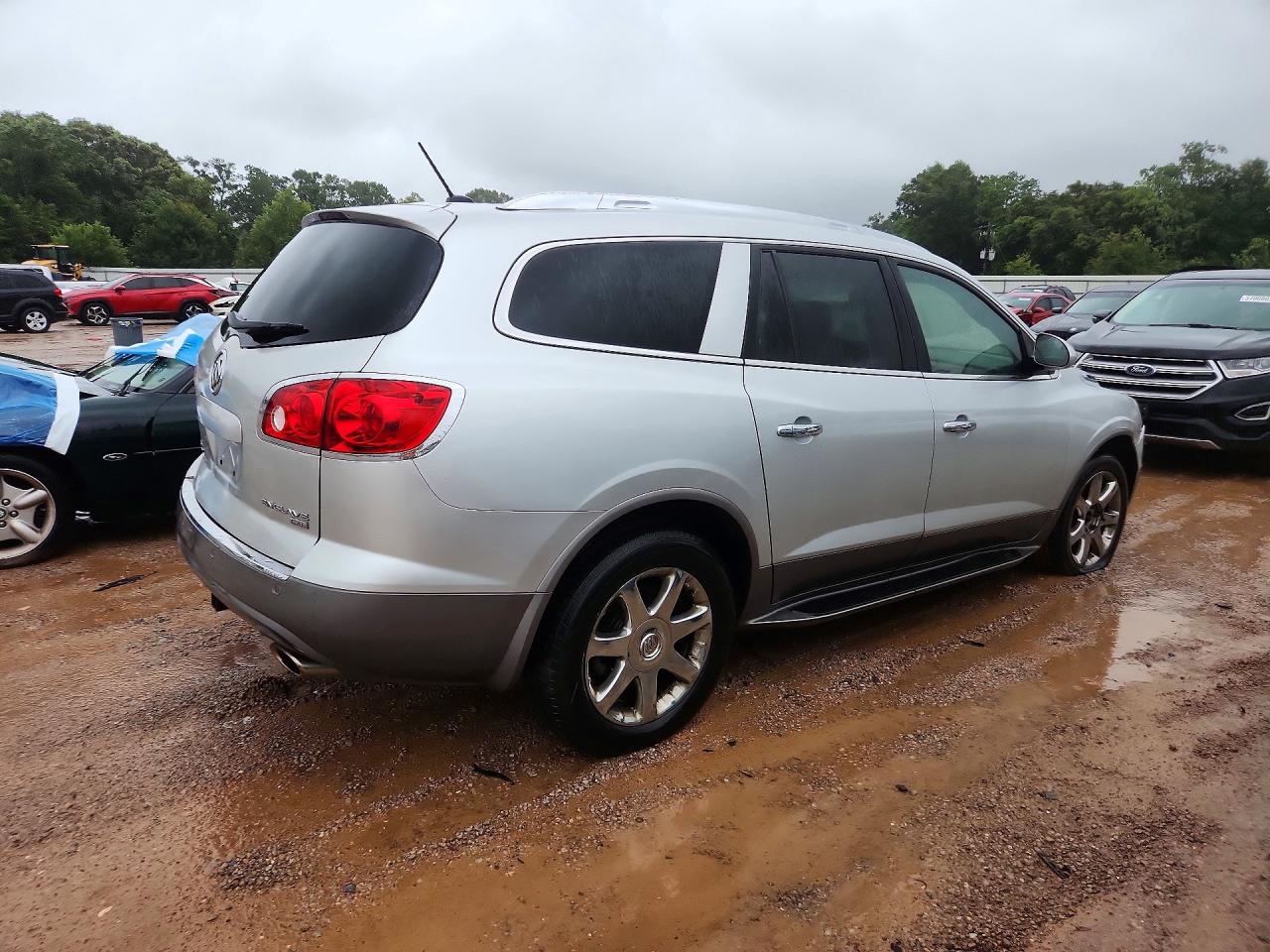 2010 Buick Enclave Cxl Silver vin: 5GALVCED8AJ196682