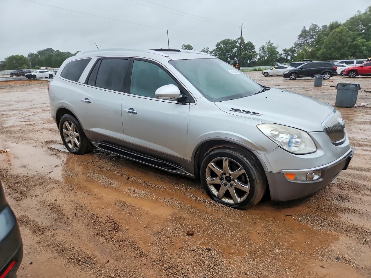 2010 Buick Enclave Cxl Silver vin: 5GALVCED8AJ196682