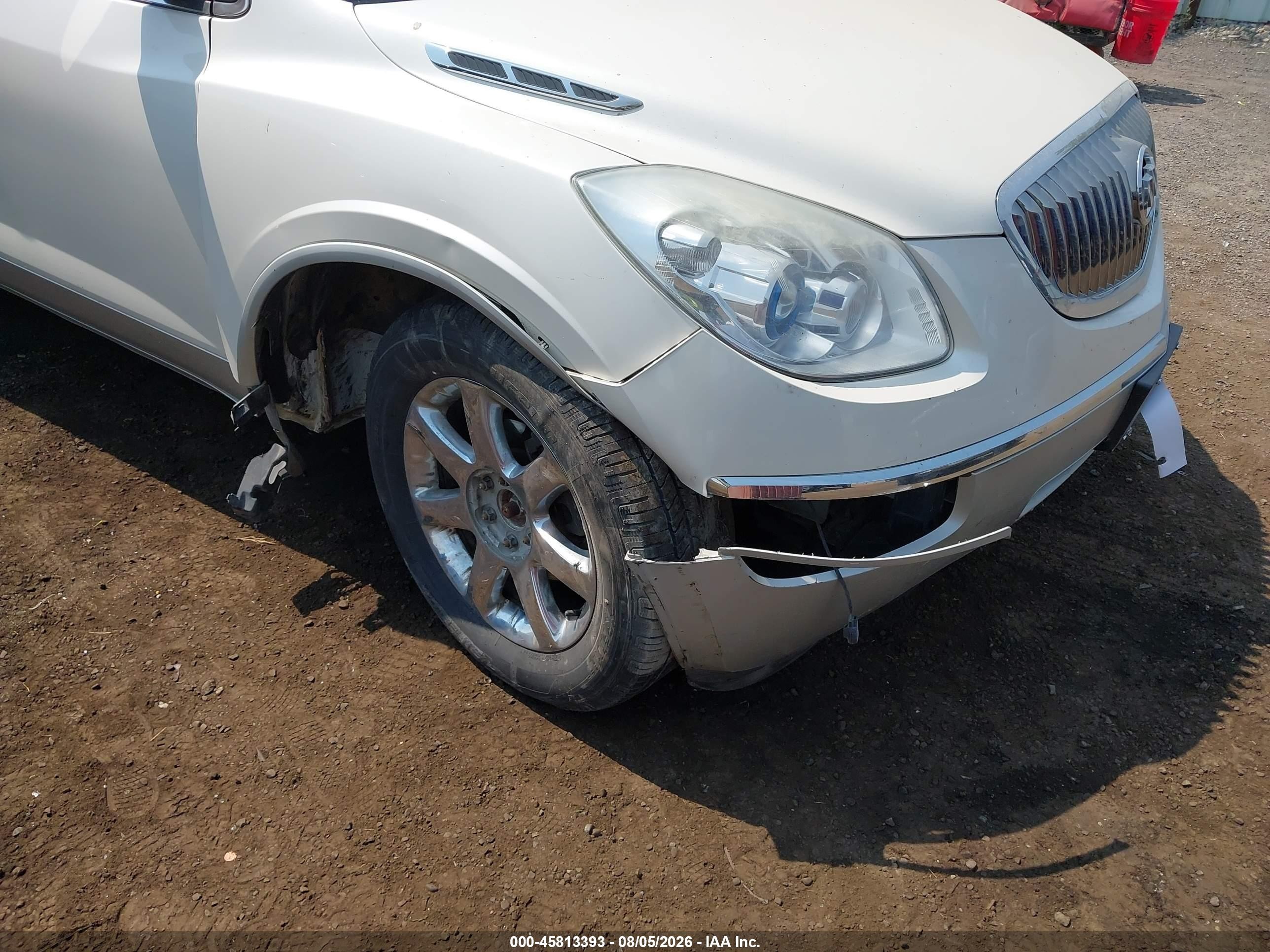 2010 Buick Enclave 2xl White vin: 5GALVCED9AJ174108