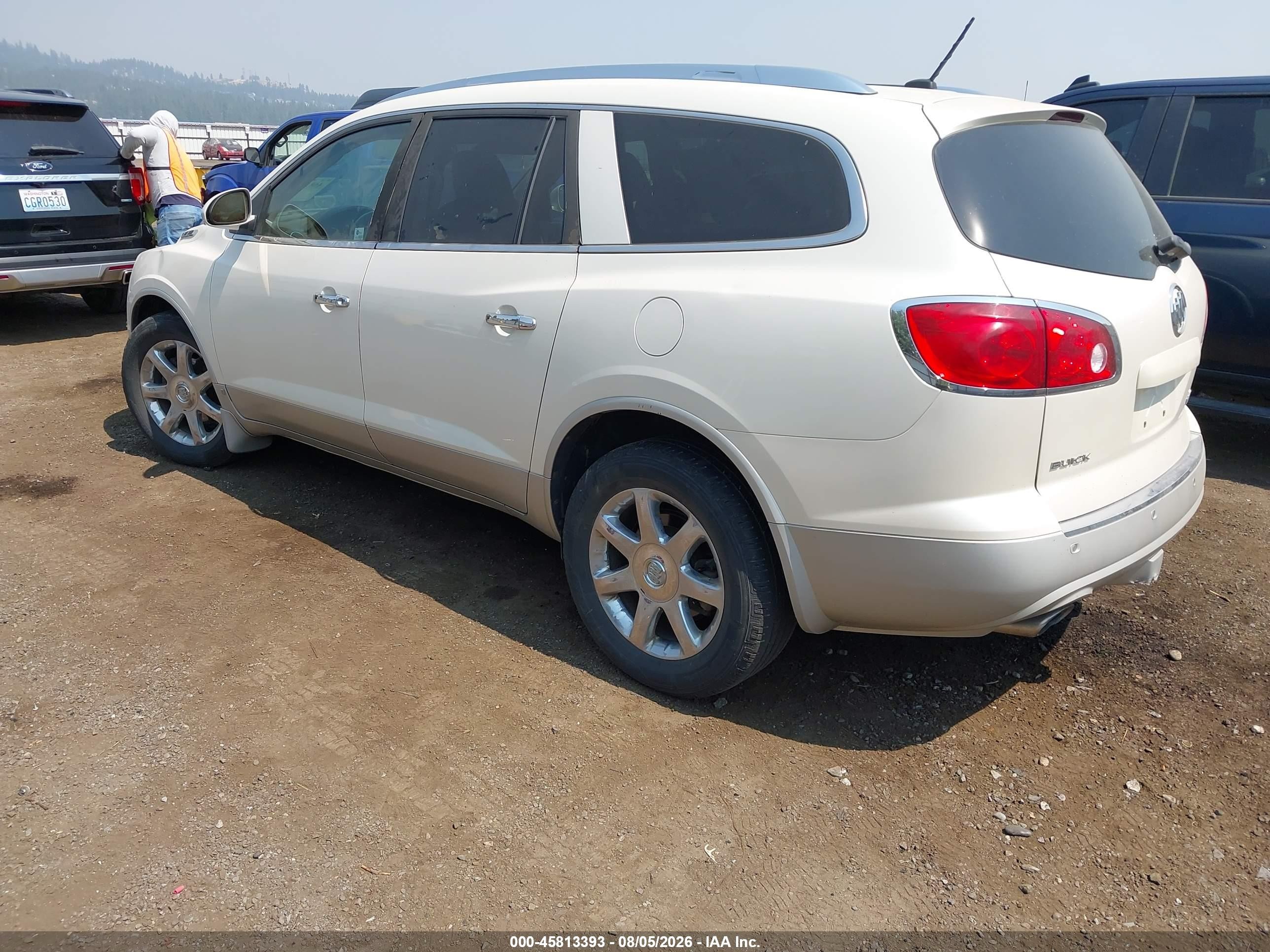 2010 Buick Enclave 2xl White vin: 5GALVCED9AJ174108