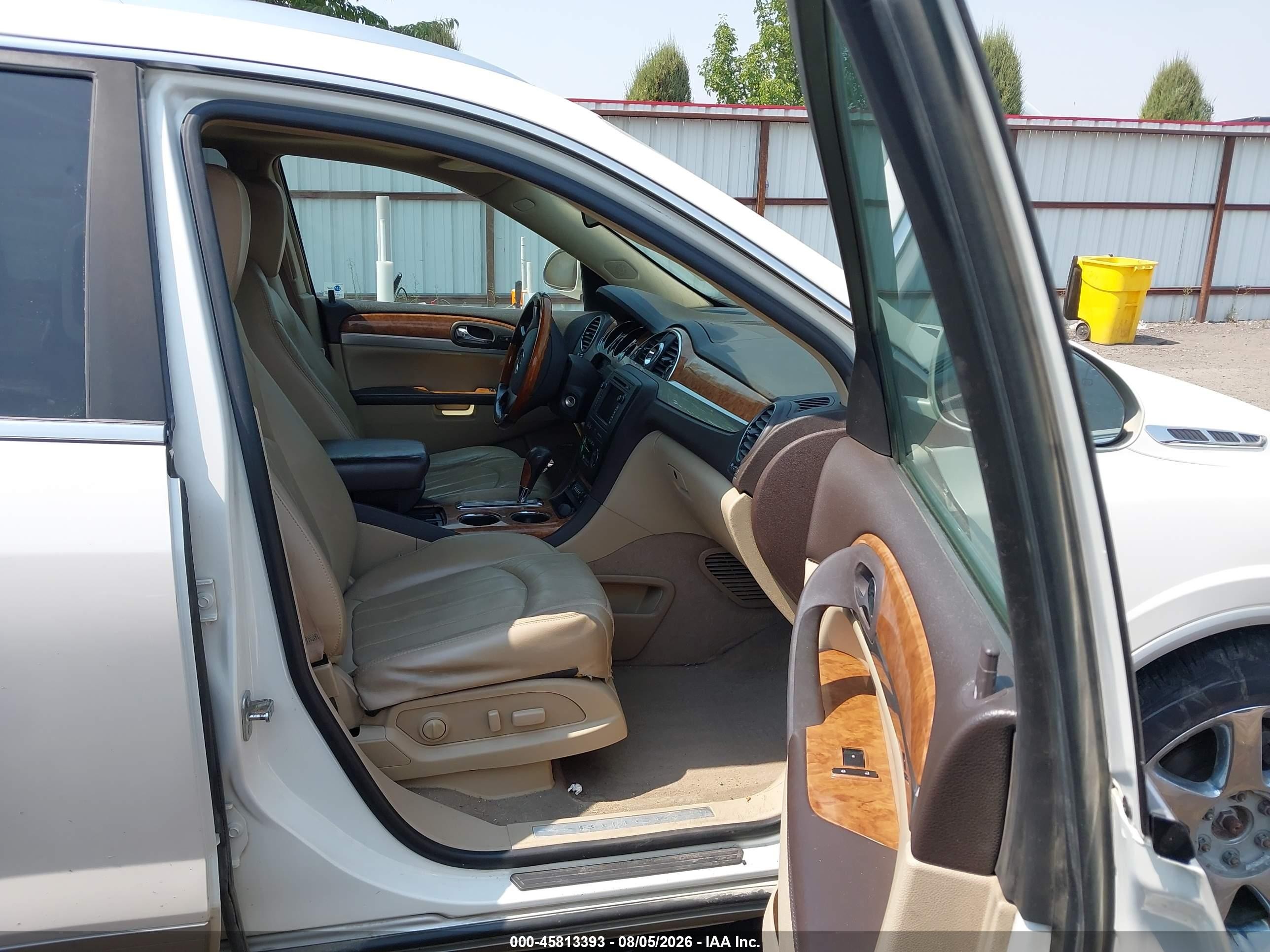 2010 Buick Enclave 2xl White vin: 5GALVCED9AJ174108
