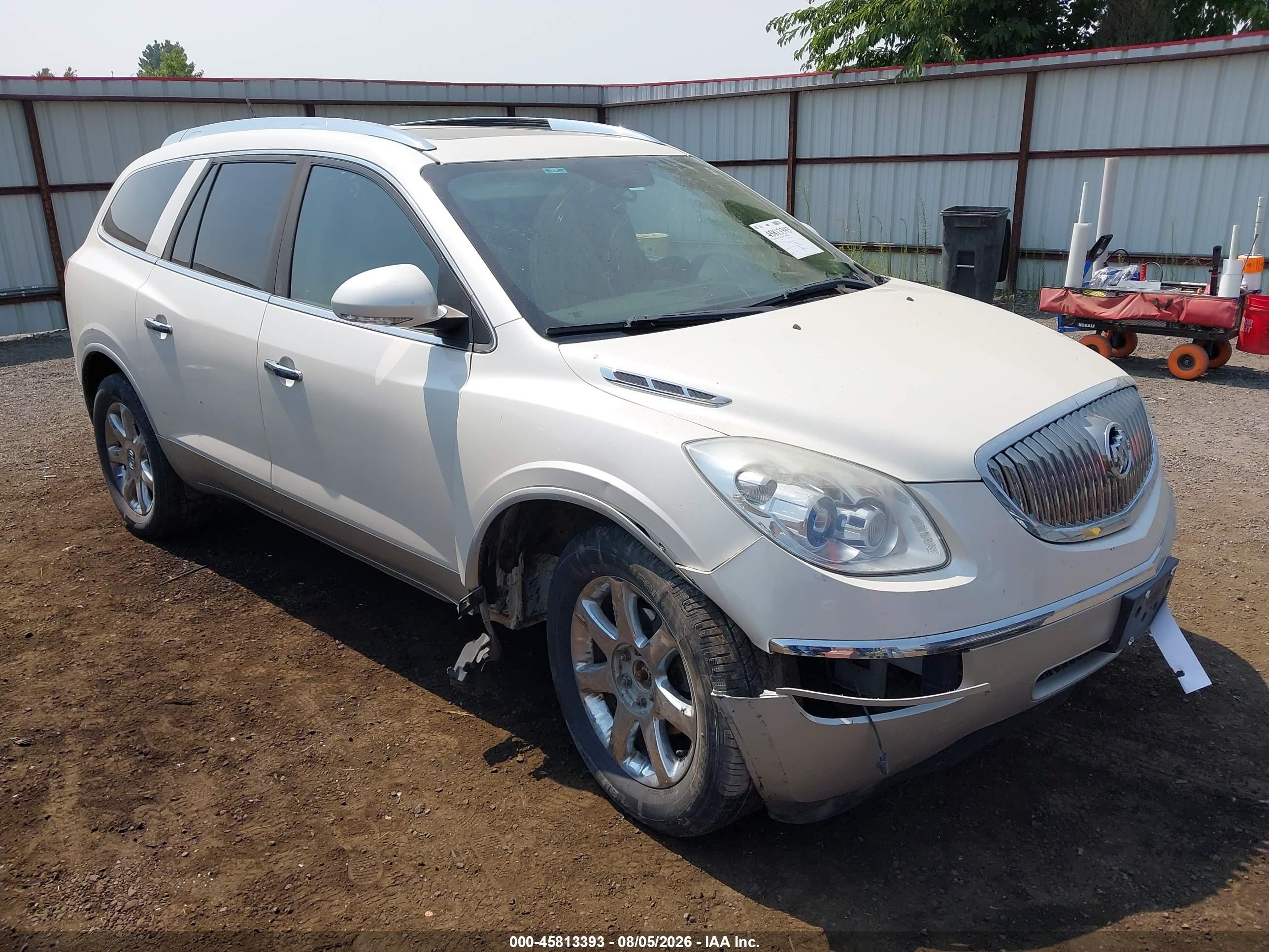 2010 Buick Enclave 2xl White vin: 5GALVCED9AJ174108