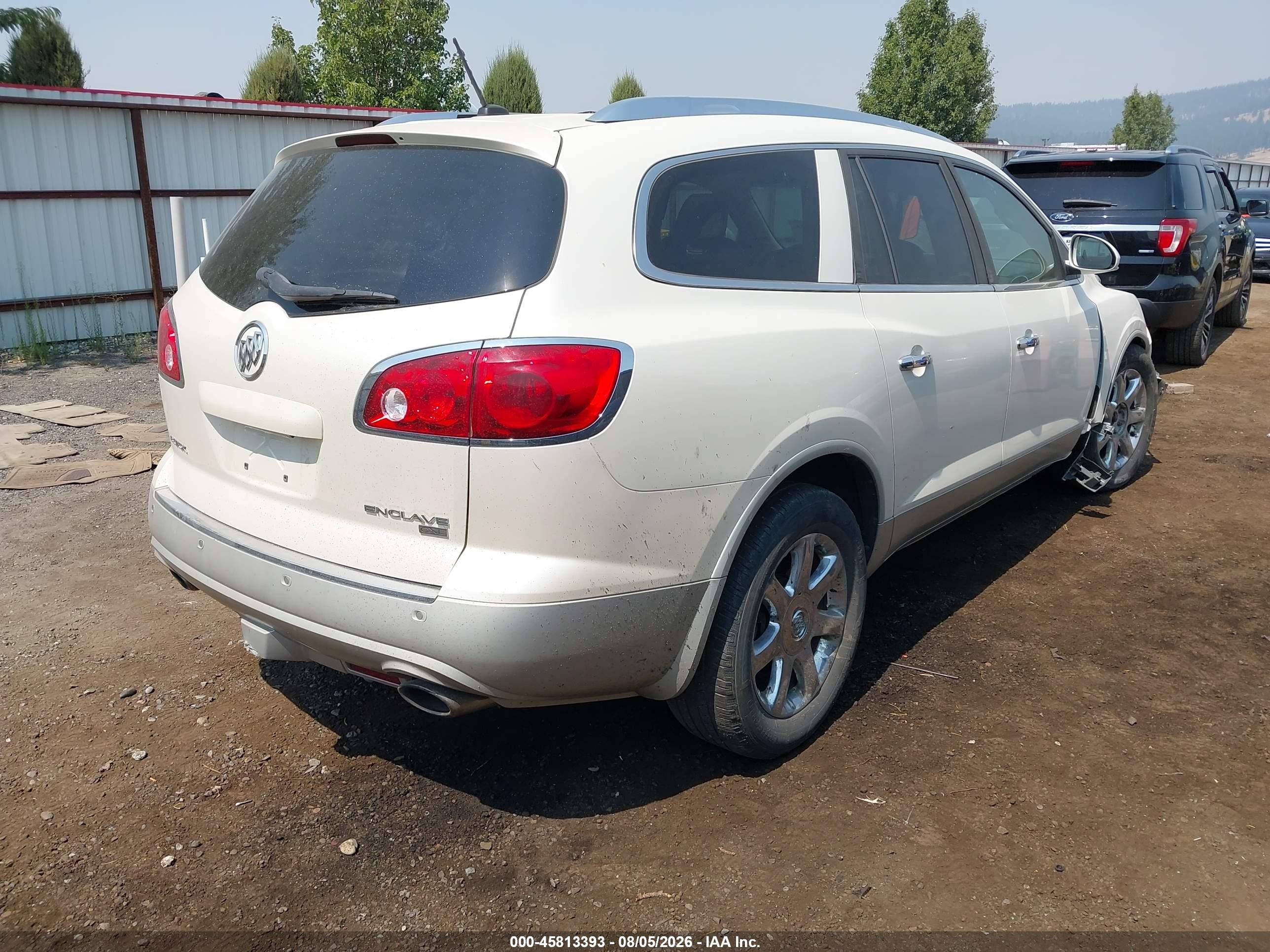 2010 Buick Enclave 2xl White vin: 5GALVCED9AJ174108