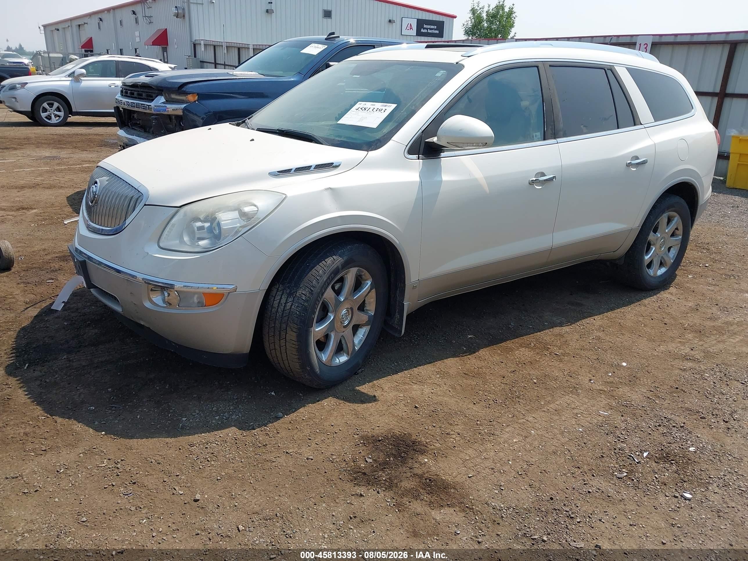 2010 Buick Enclave 2xl White vin: 5GALVCED9AJ174108