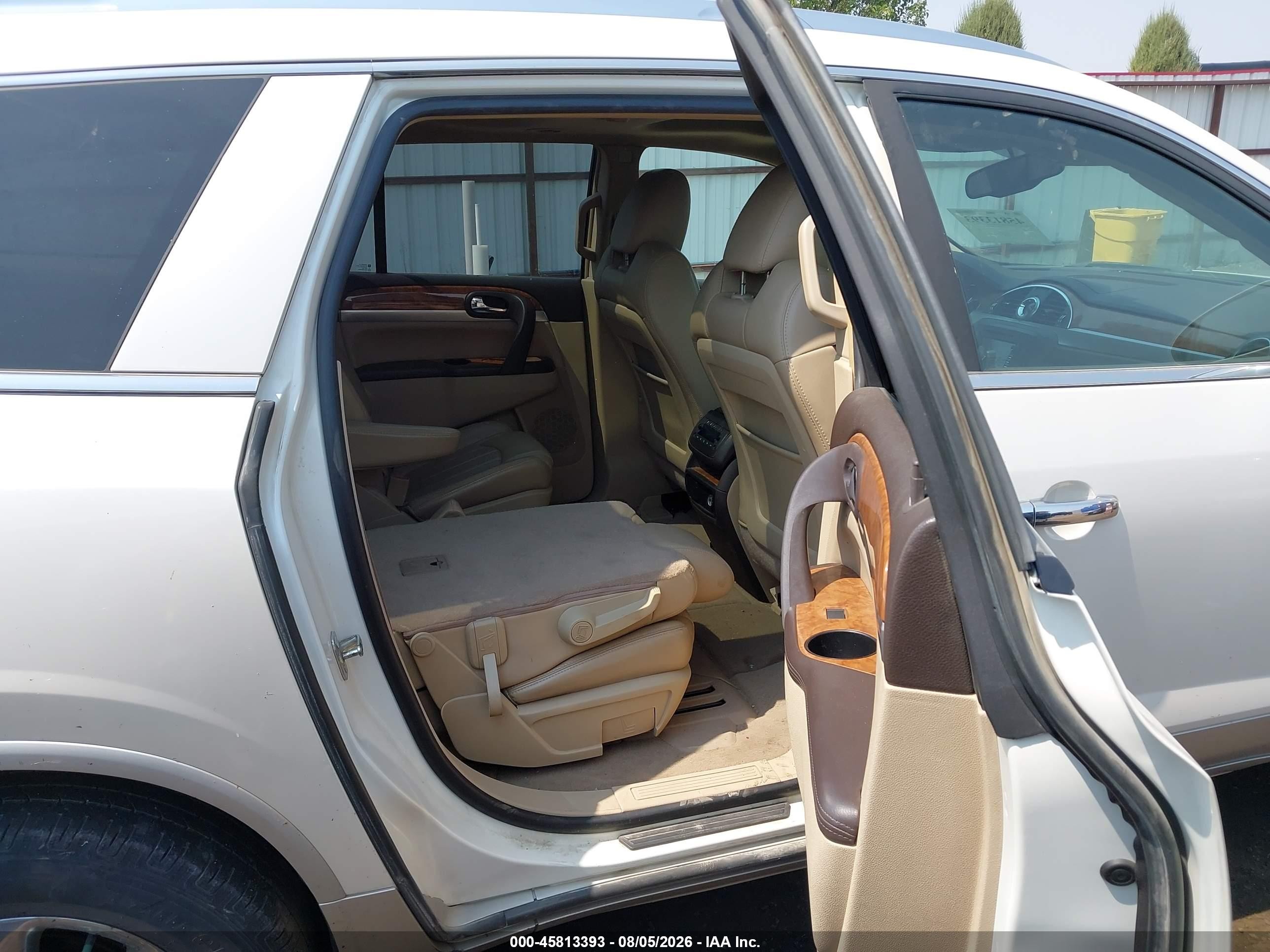 2010 Buick Enclave 2xl White vin: 5GALVCED9AJ174108