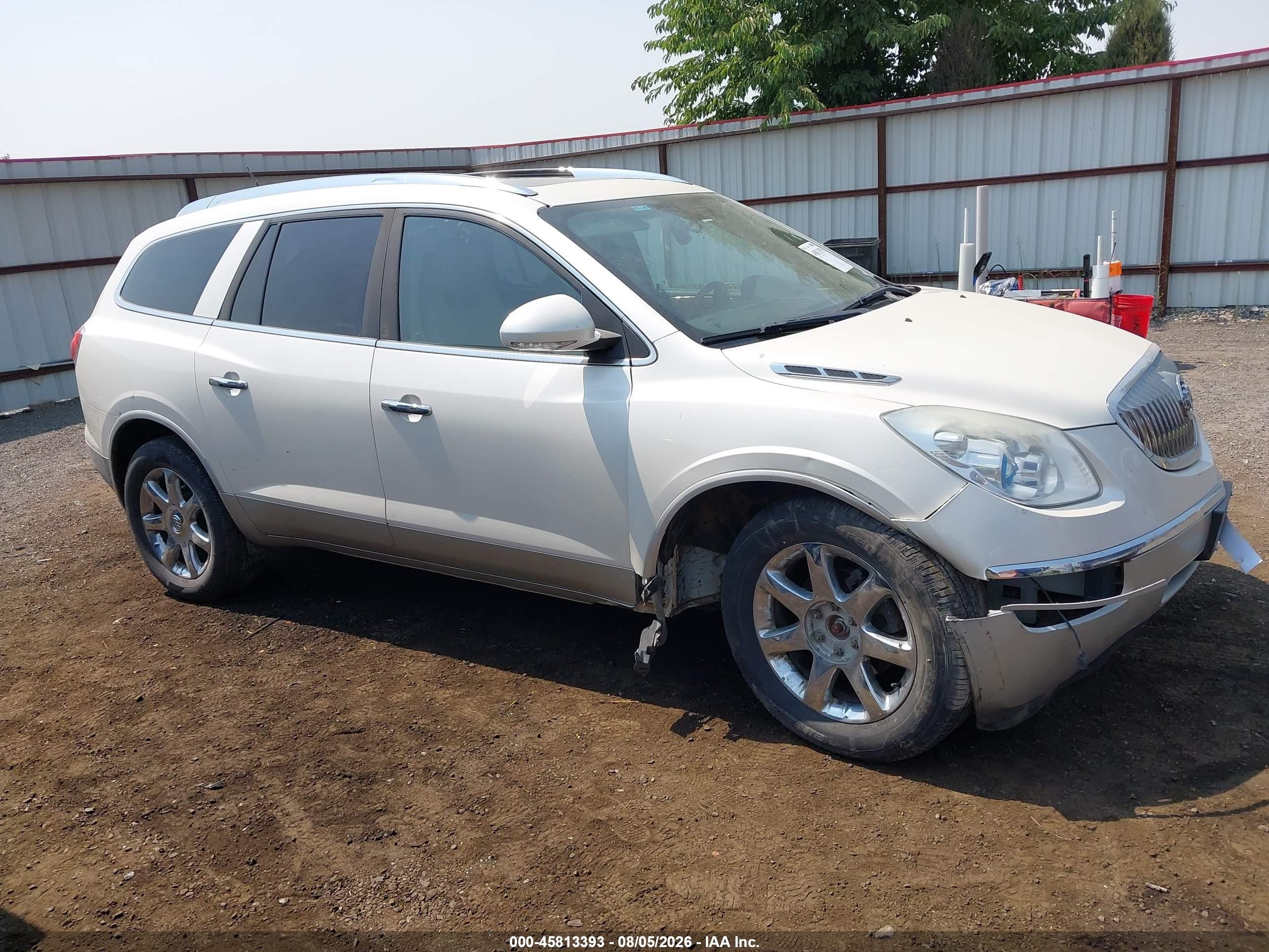 2010 Buick Enclave 2xl White vin: 5GALVCED9AJ174108