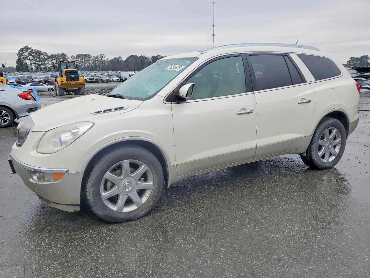 2010 Buick Enclave Cxl White vin: 5GALVCEDXAJ254033