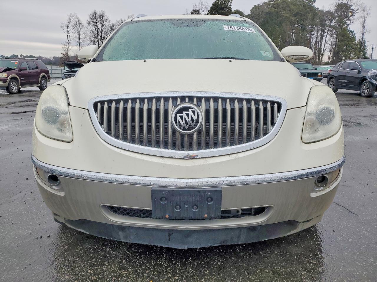 2010 Buick Enclave Cxl White vin: 5GALVCEDXAJ254033