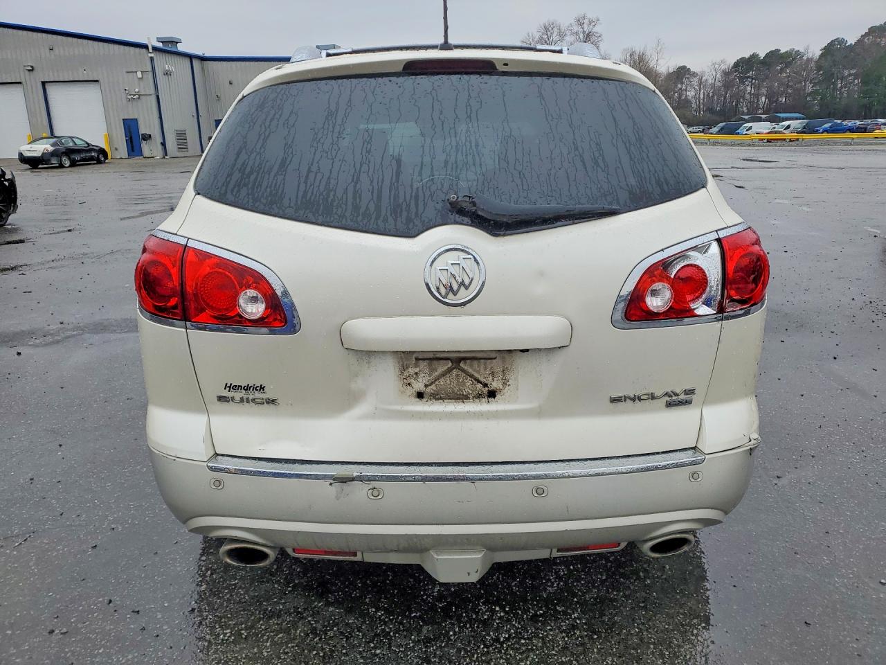 2010 Buick Enclave Cxl White vin: 5GALVCEDXAJ254033