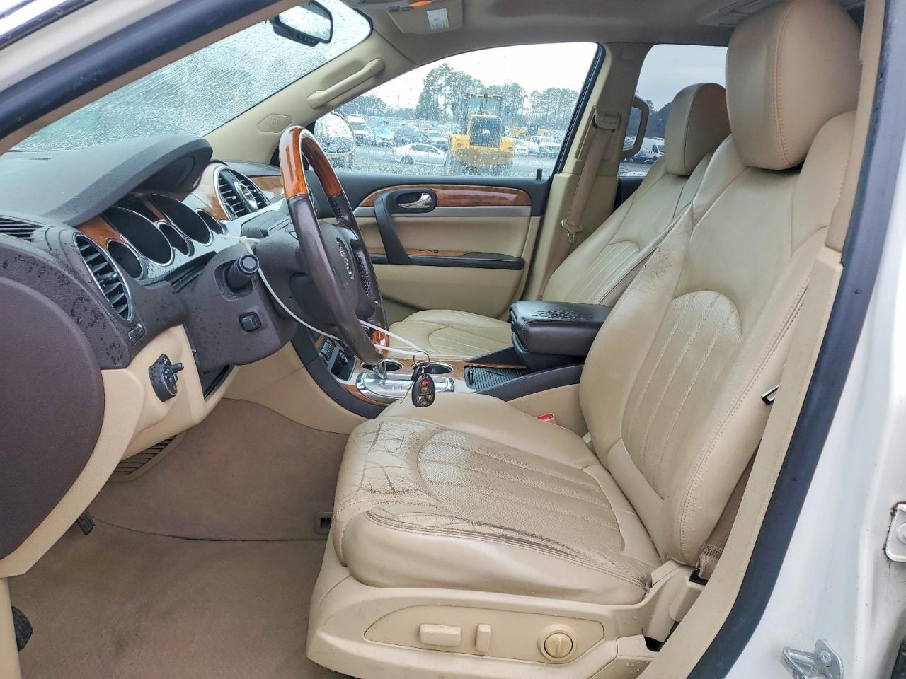 2010 Buick Enclave Cxl White vin: 5GALVCEDXAJ254033