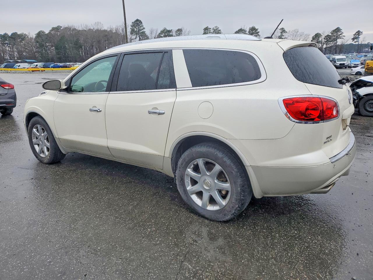 2010 Buick Enclave Cxl White vin: 5GALVCEDXAJ254033