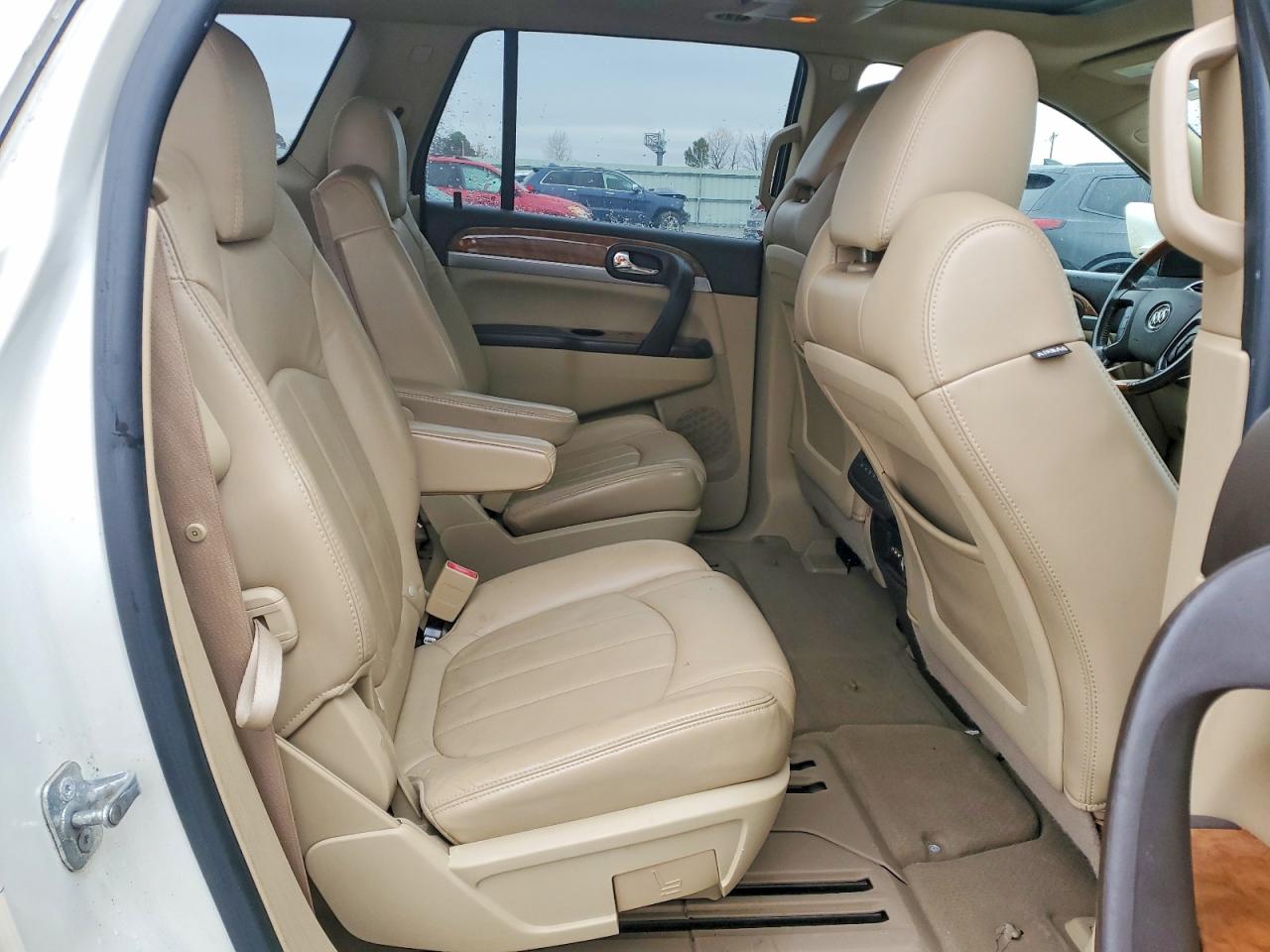 2010 Buick Enclave Cxl White vin: 5GALVCEDXAJ254033