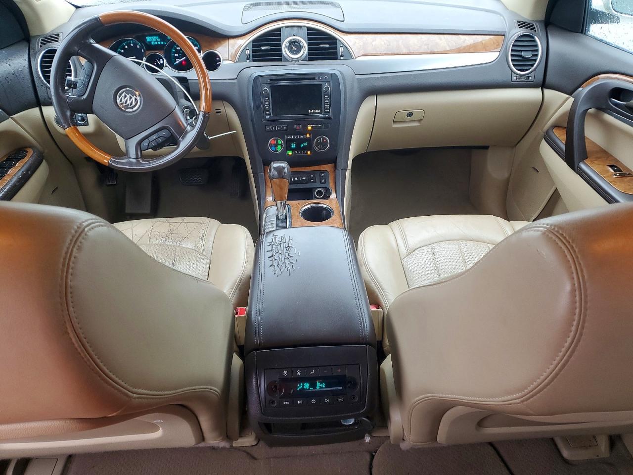 2010 Buick Enclave Cxl White vin: 5GALVCEDXAJ254033