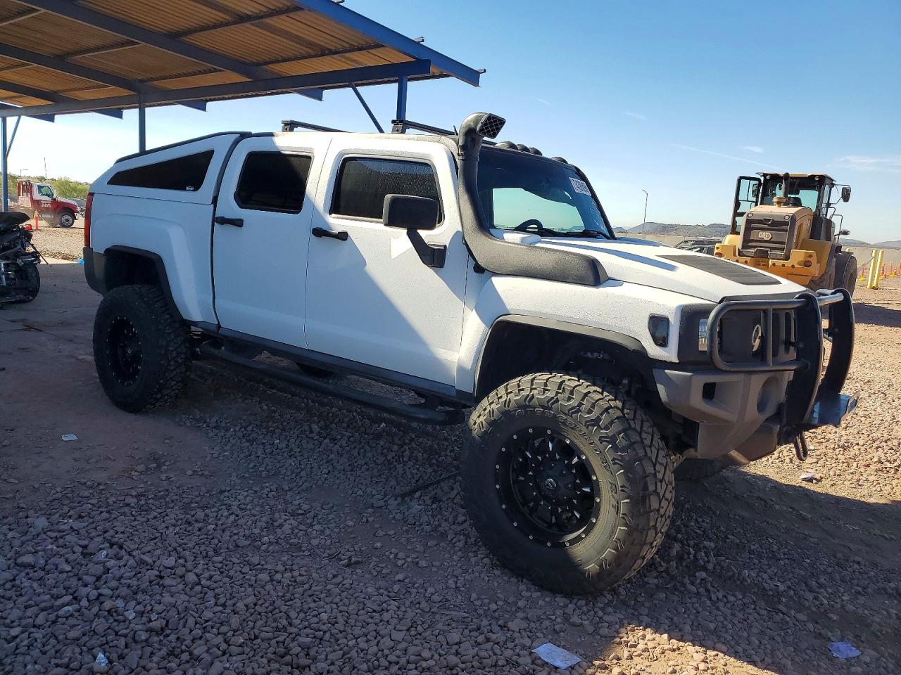 2009 Hummer H3t Alpha White vin: 5GNEN13L698124517