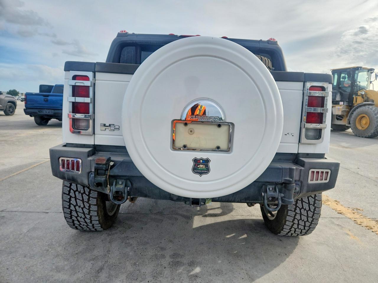 2006 Hummer H2 Sut White vin: 5GRGN22U06H106842