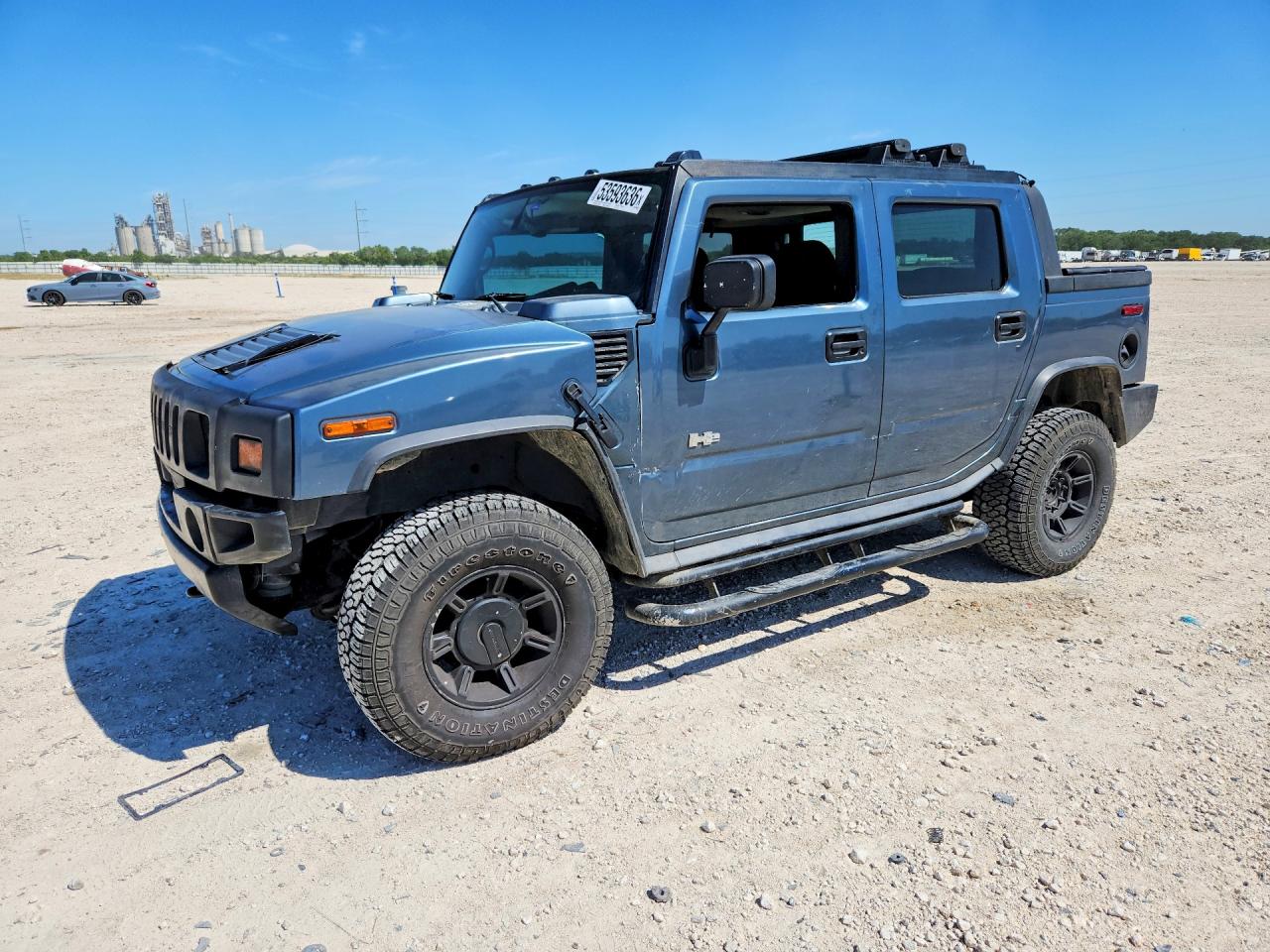 2005 Hummer H2 Blue vin: 5GRGN22U15H112244