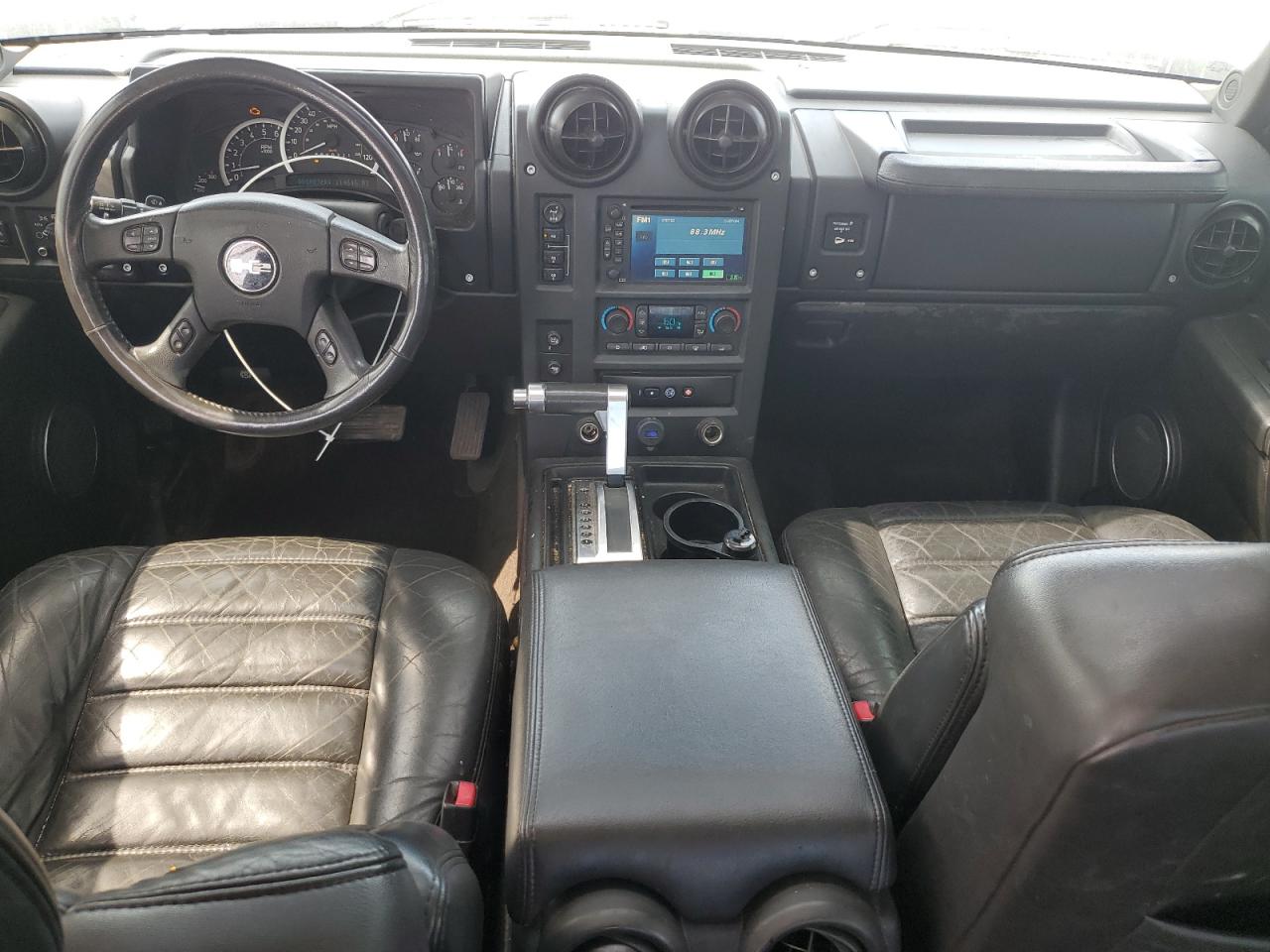 2006 Hummer H2 Sut Черный vin: 5GRGN22U46H101823
