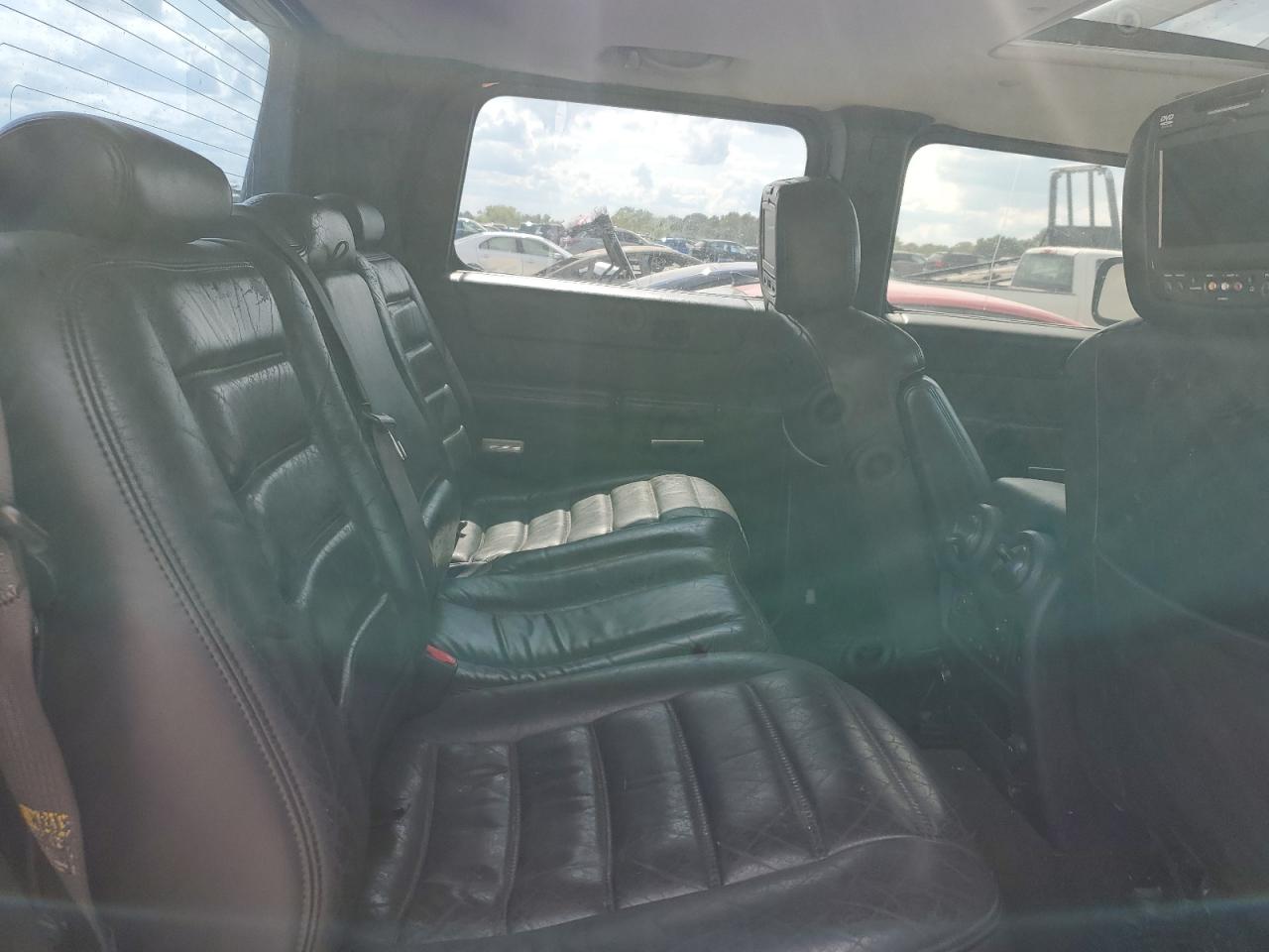 2006 Hummer H2 Sut Черный vin: 5GRGN22U46H101823