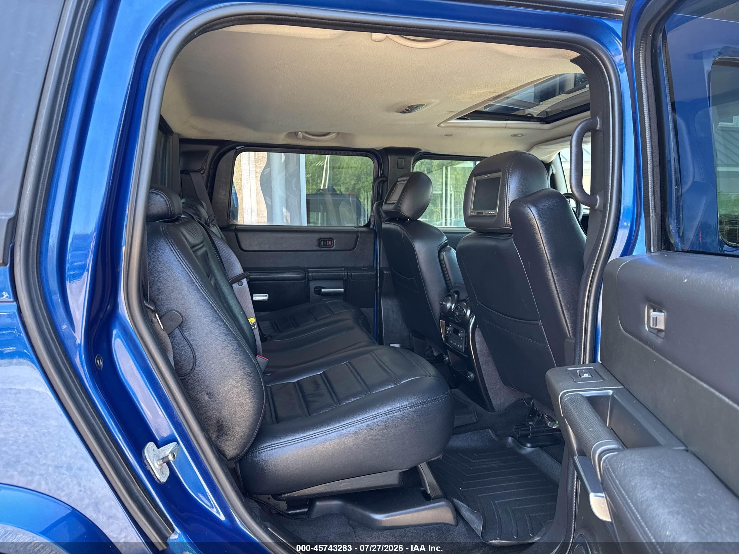 2006 Hummer H2 Sut   Синий vin: 5GRGN22U46H105161