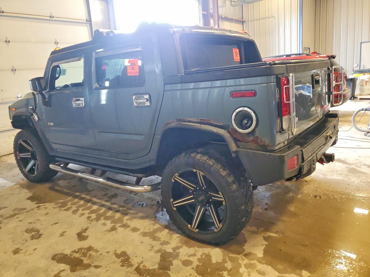 2005 Hummer H2 Sut Blue vin: 5GRGN22U65H106861