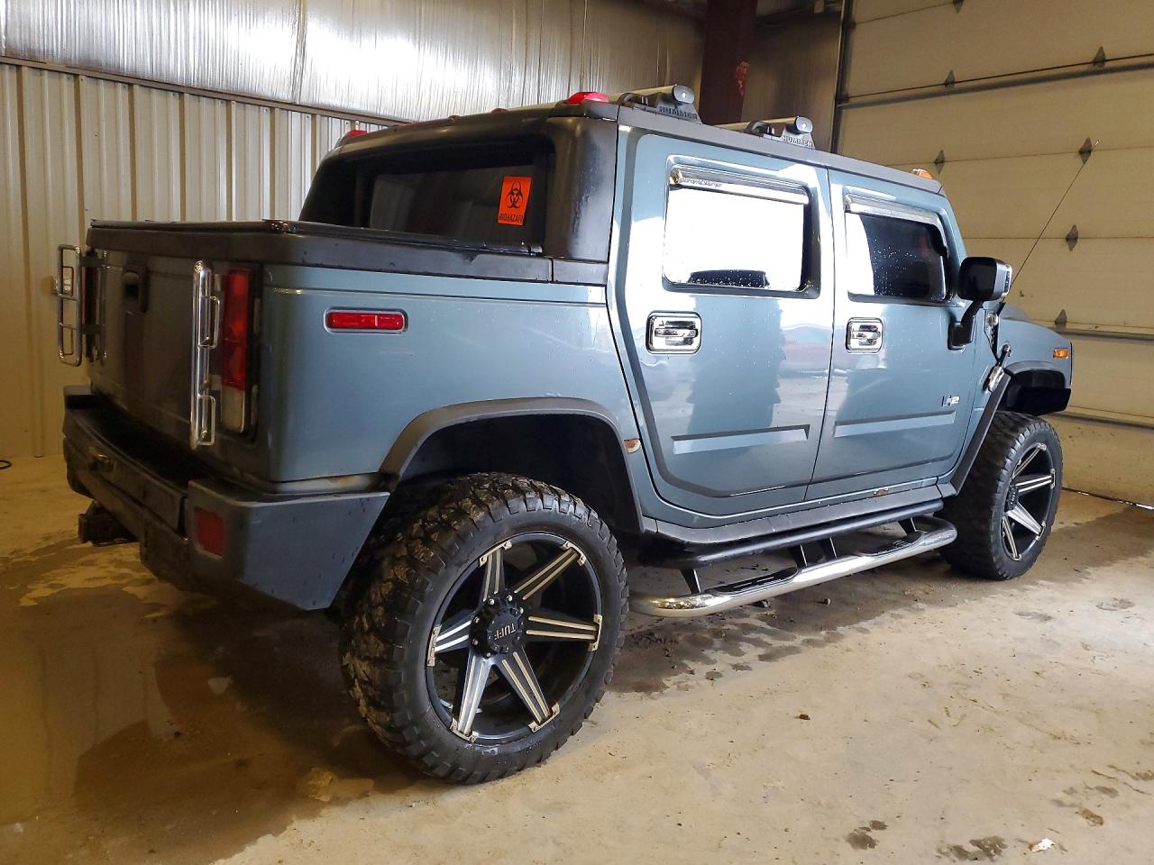 2005 Hummer H2 Sut Blue vin: 5GRGN22U65H106861