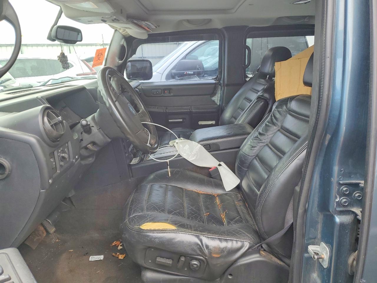 2005 Hummer H2 Sut Blue vin: 5GRGN22U65H106861
