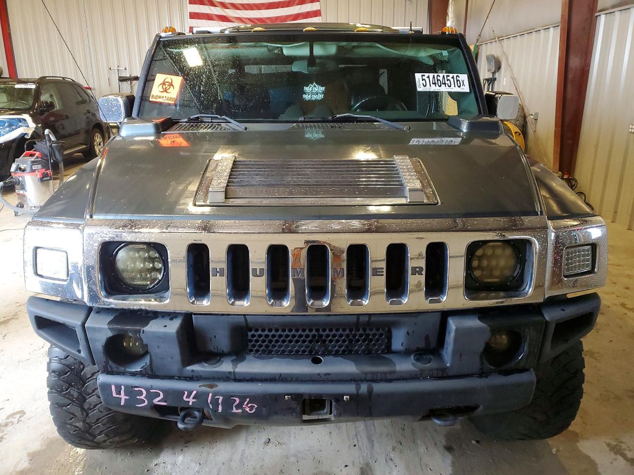 2005 Hummer H2 Sut Blue vin: 5GRGN22U65H106861