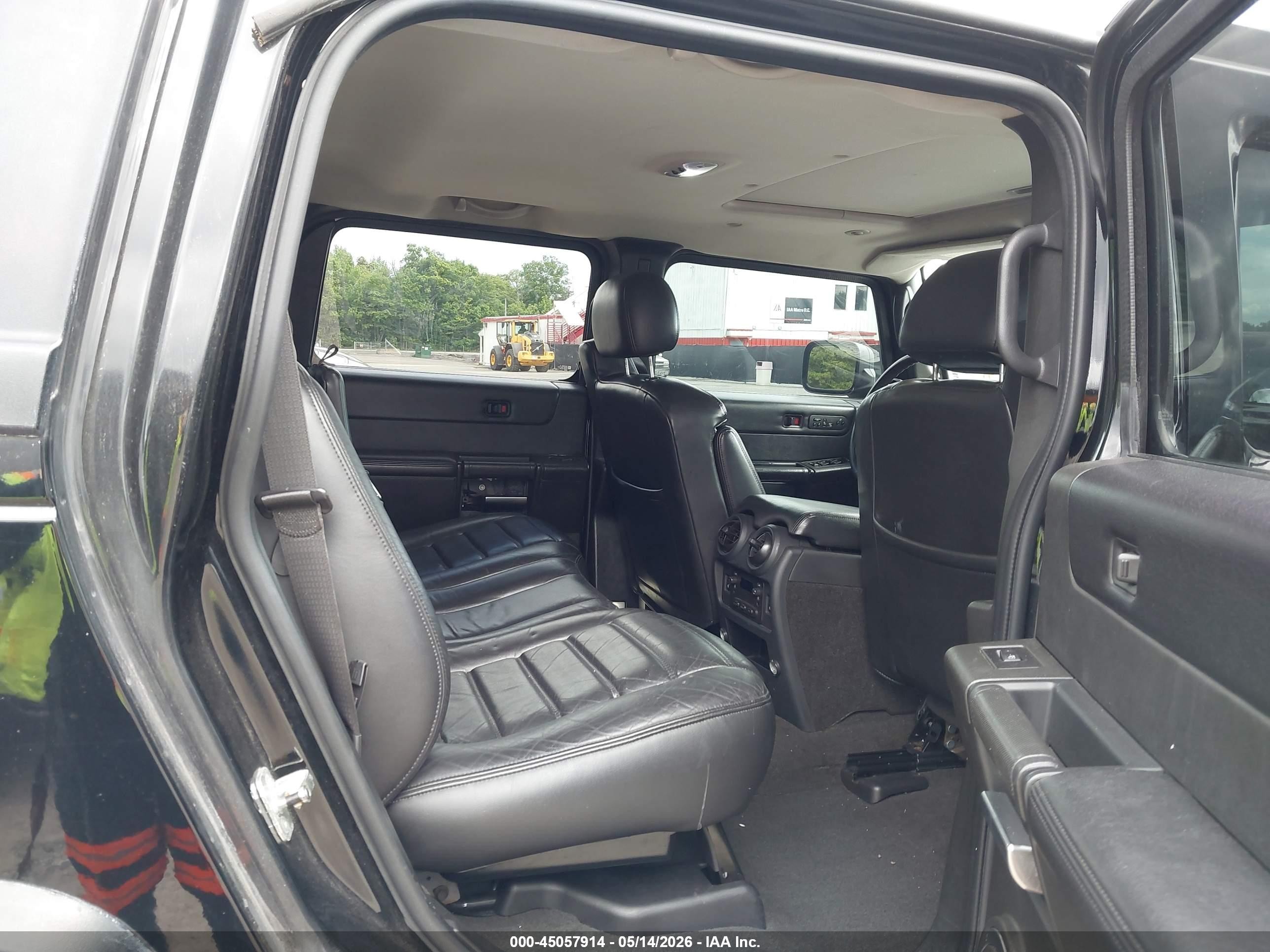 2007 Hummer H2 Sut   Черный vin: 5GRGN22U67H110234