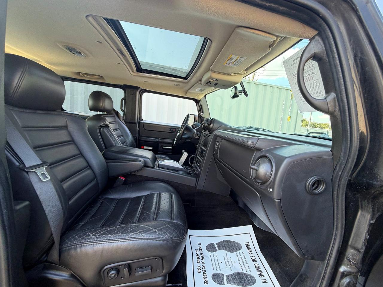2006 Hummer H2 Sut Black vin: 5GRGN22U76H121807
