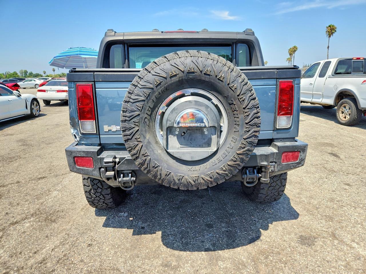 2005 Hummer H2 Sut Blue vin: 5GRGN22U95H115893
