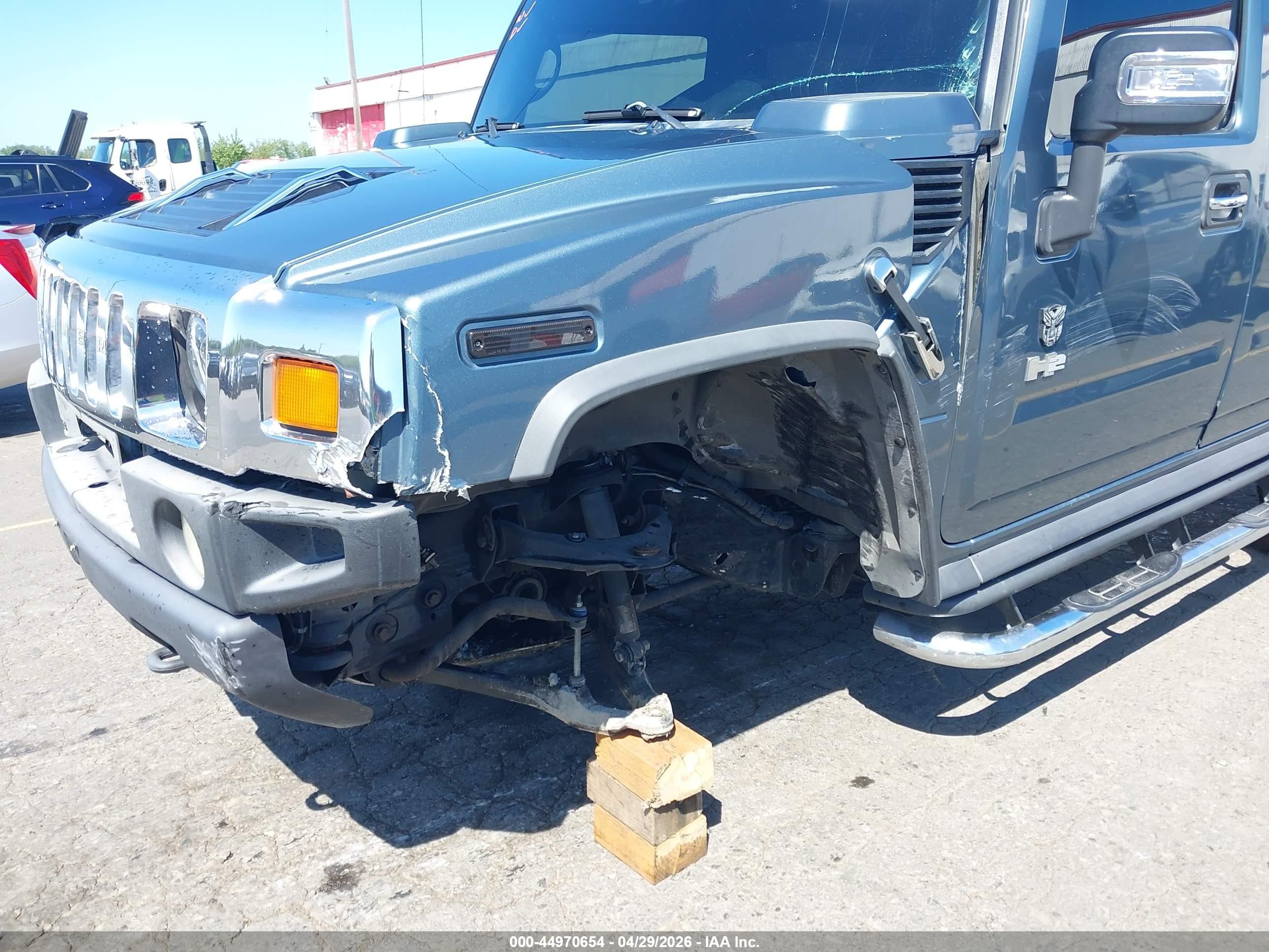 2006 Hummer H2 Sut   Серый vin: 5GRGN22U96H120075