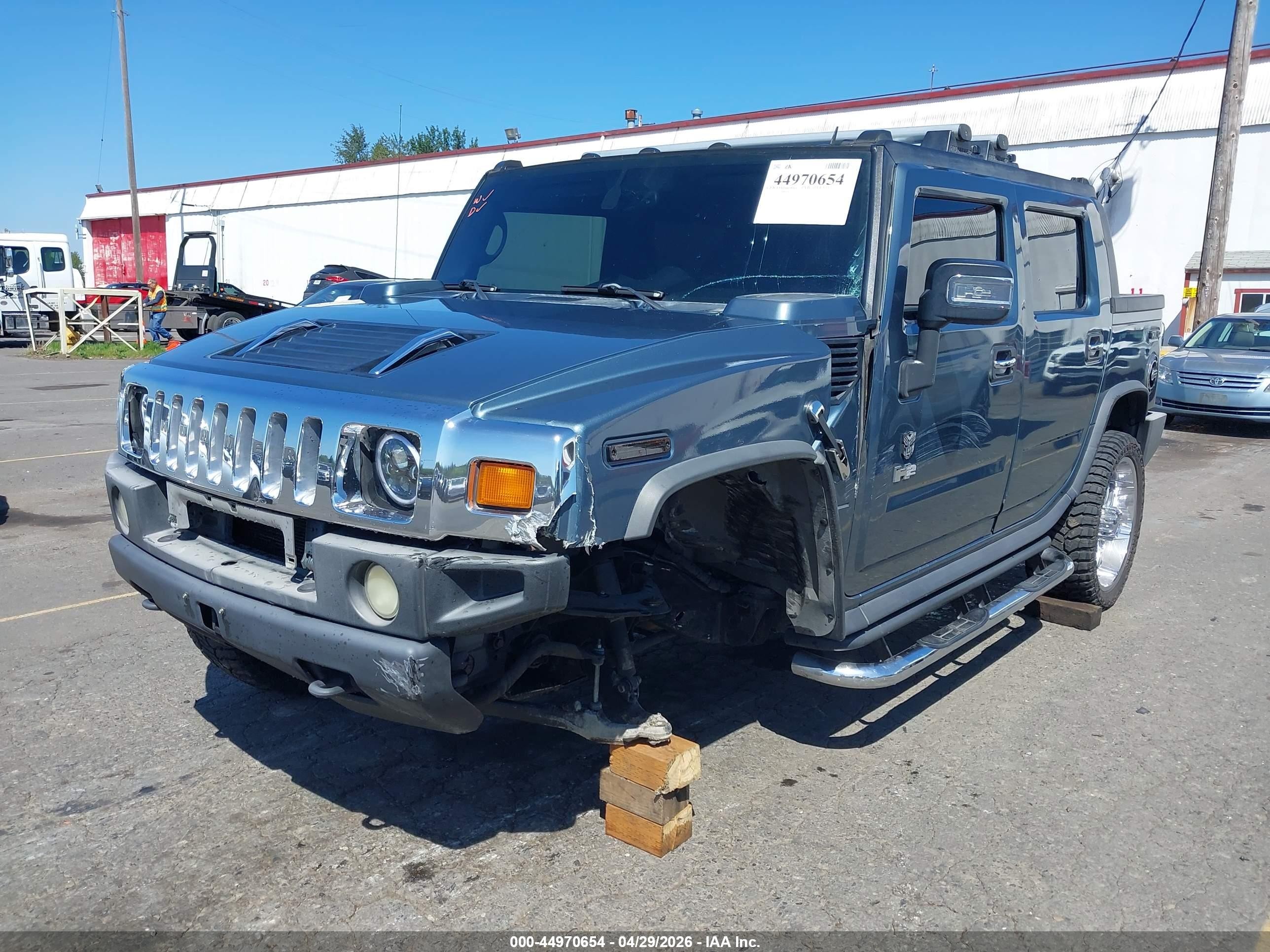 2006 Hummer H2 Sut   Серый vin: 5GRGN22U96H120075