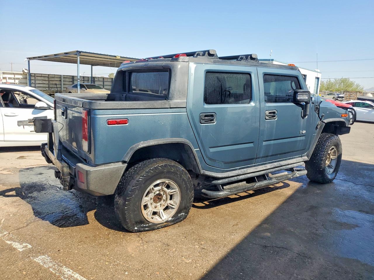 2006 Hummer H2 Sut Blue vin: 5GRGN22UX6H113510