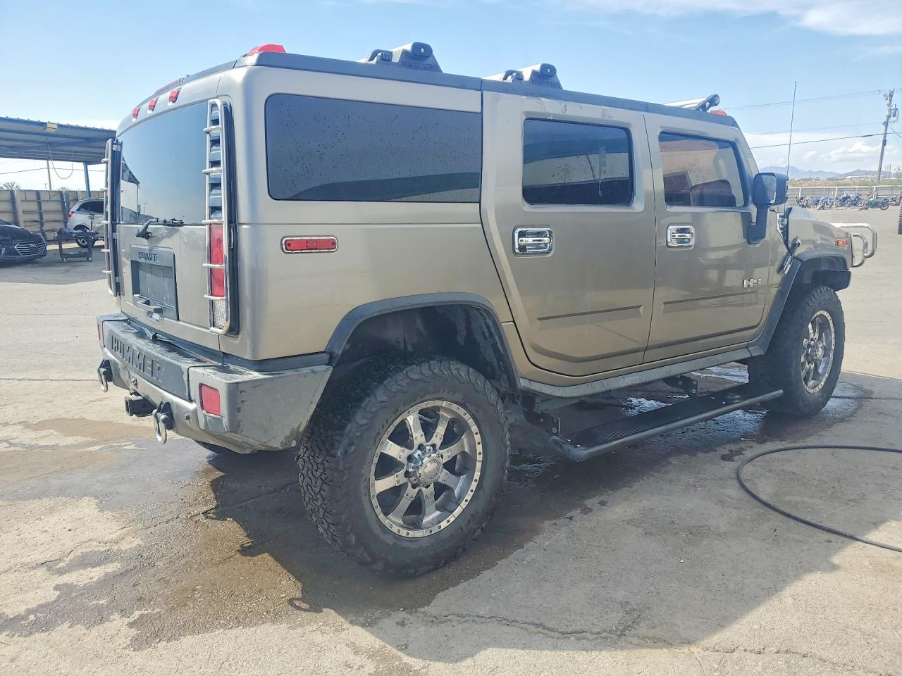 2008 Hummer H2 Gray vin: 5GRGN23808H108854