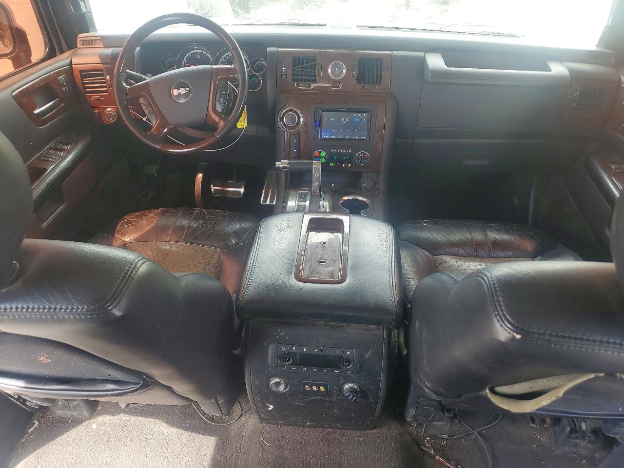 2008 Hummer H2 Gray vin: 5GRGN23808H108854
