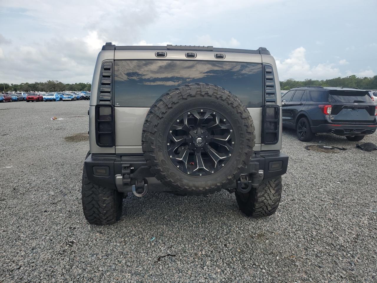 2008 Hummer H2 Gray vin: 5GRGN23808H109101