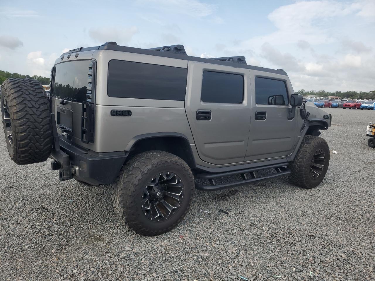 2008 Hummer H2 Gray vin: 5GRGN23808H109101