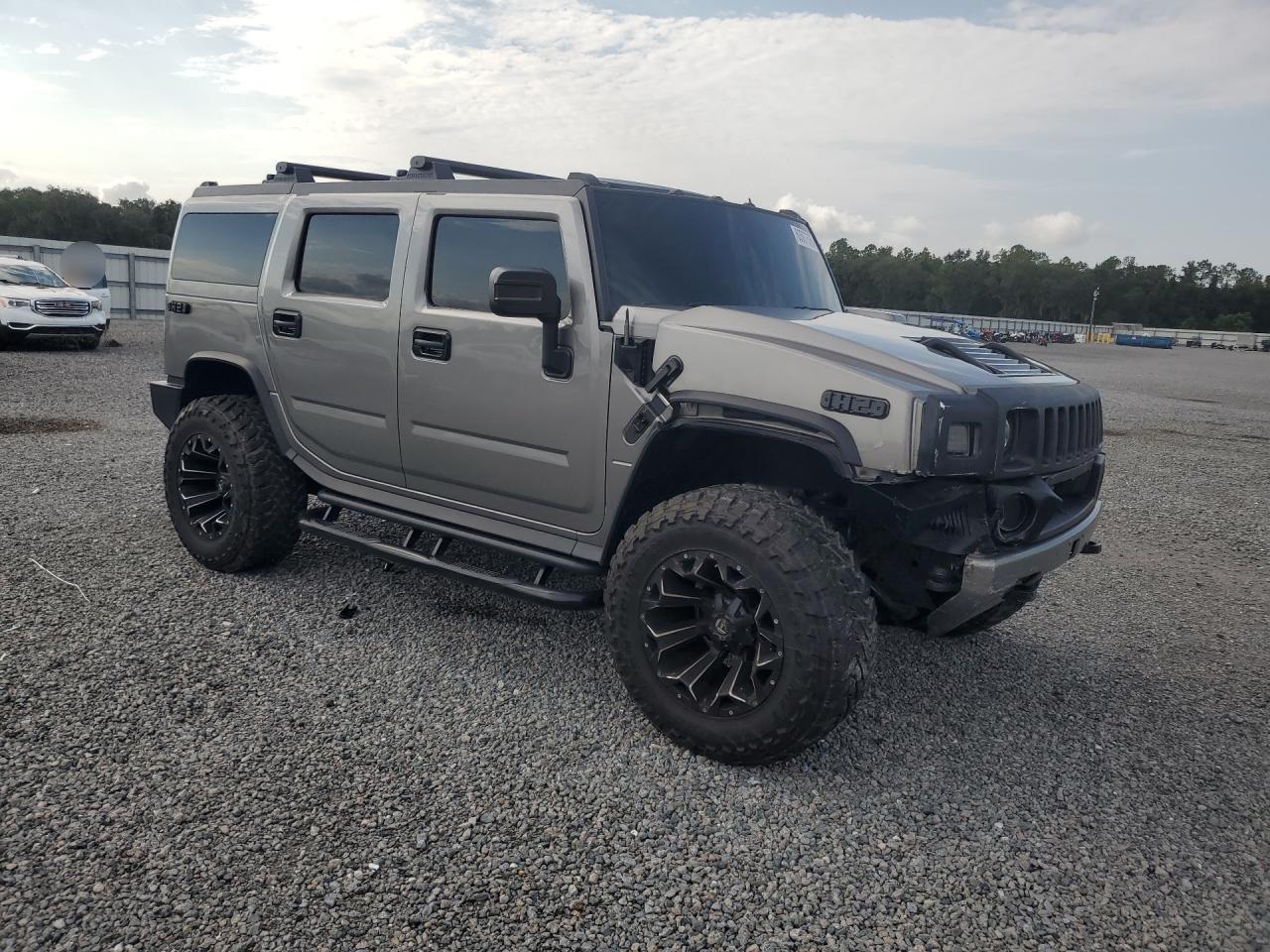 2008 Hummer H2 Gray vin: 5GRGN23808H109101