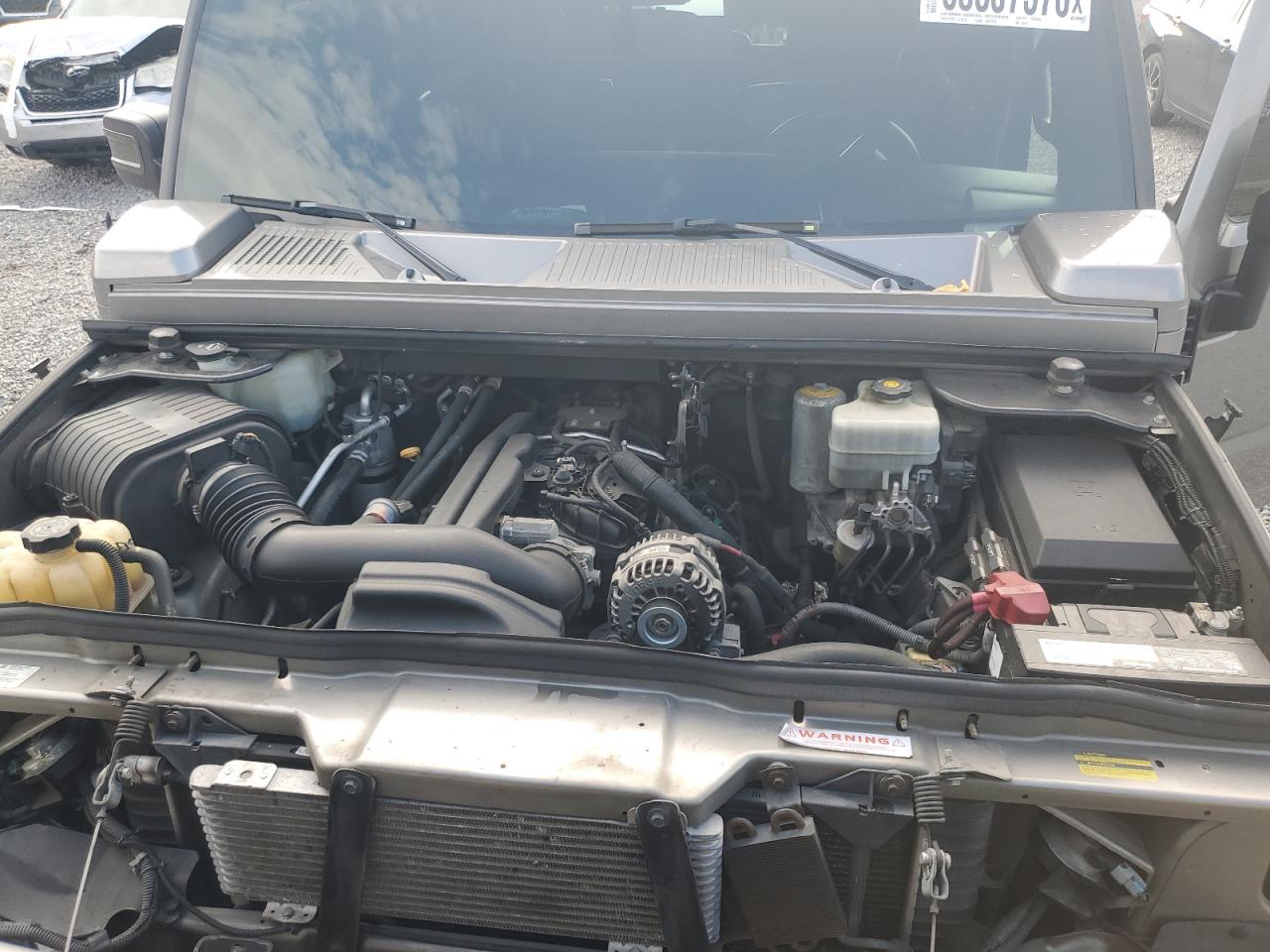 2008 Hummer H2 Gray vin: 5GRGN23808H109101