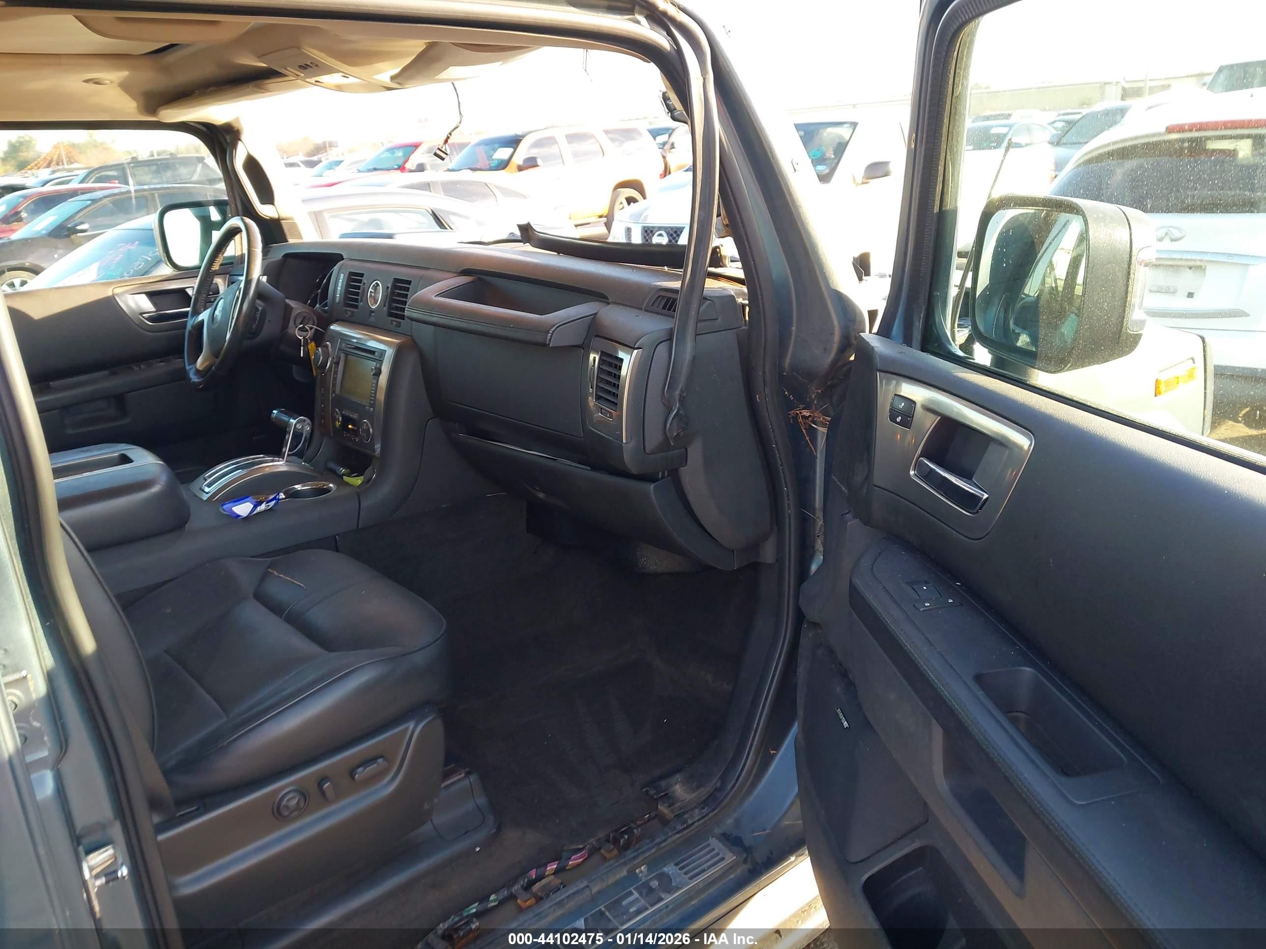2008 Hummer H2 Suv   Green vin: 5GRGN23818H109074