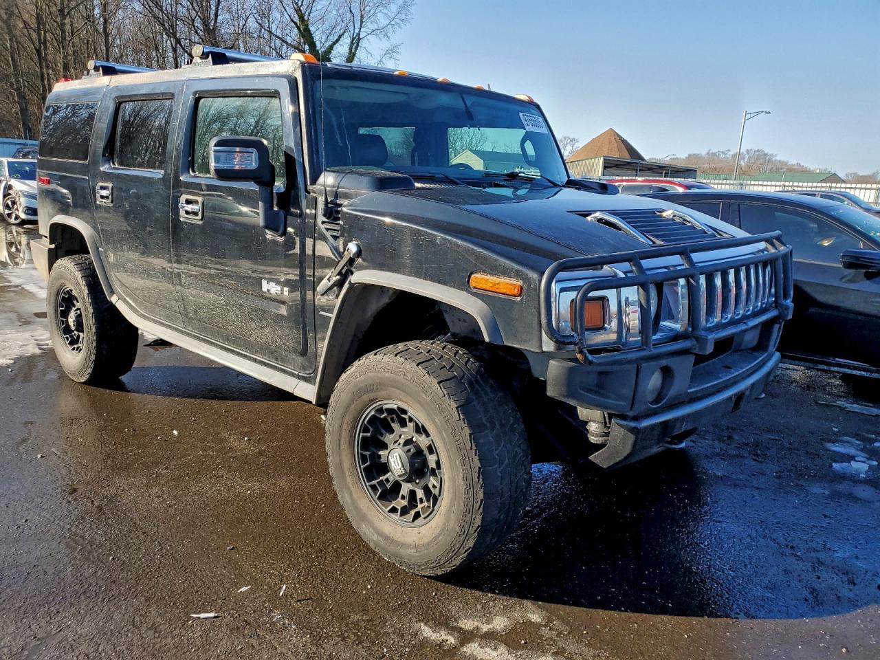 2008 Hummer H2 Black vin: 5GRGN23838H100330