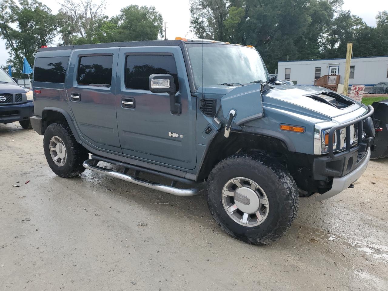 2008 Hummer H2    Blue vin: 5GRGN23848H103799