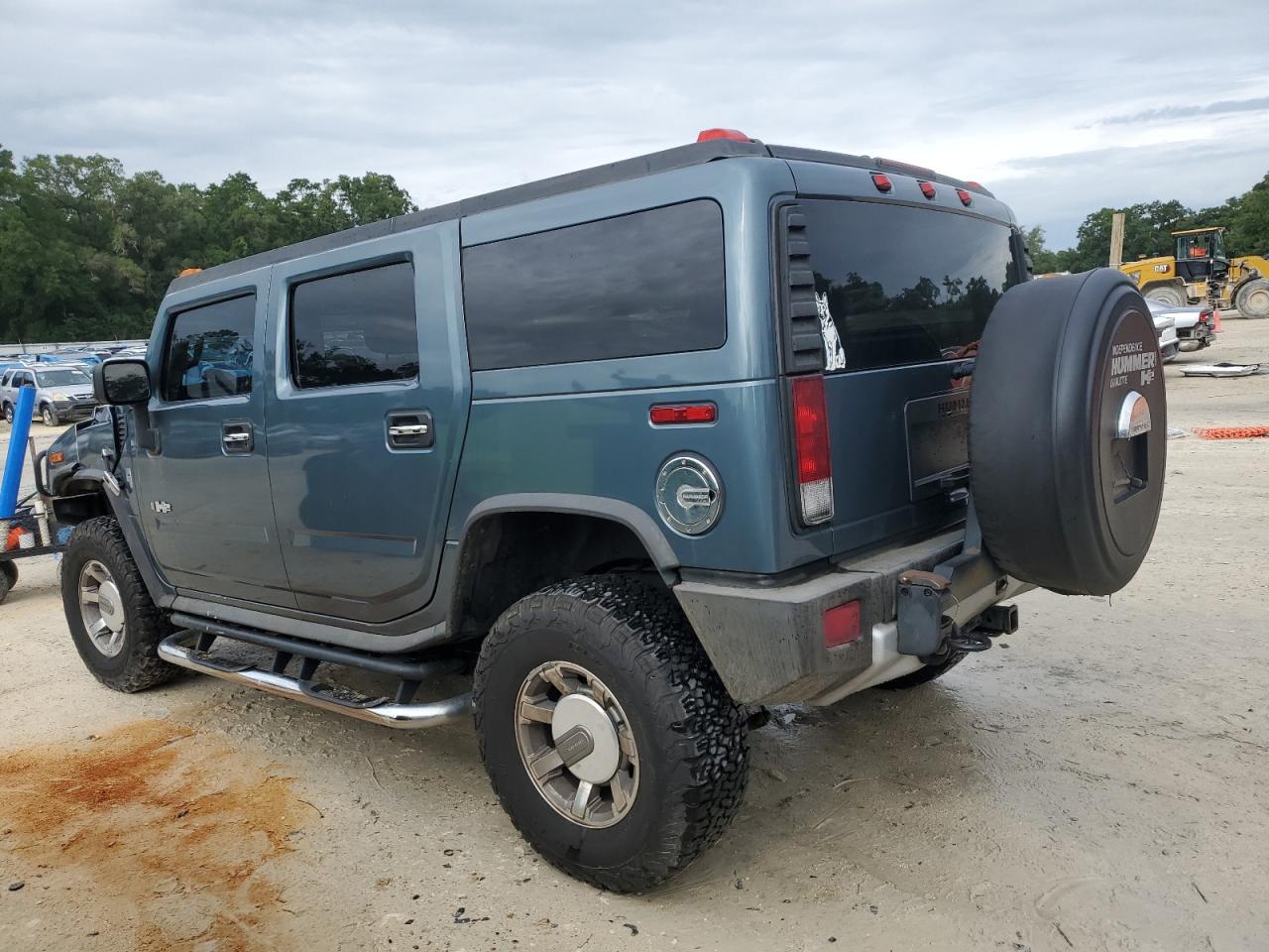 2008 Hummer H2    Blue vin: 5GRGN23848H103799