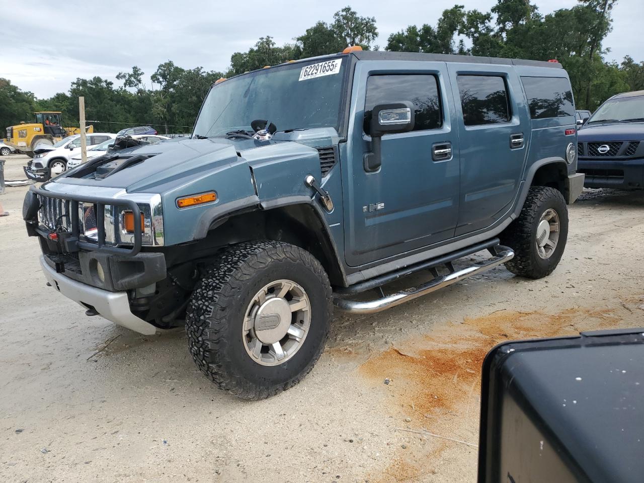 2008 Hummer H2    Blue vin: 5GRGN23848H103799