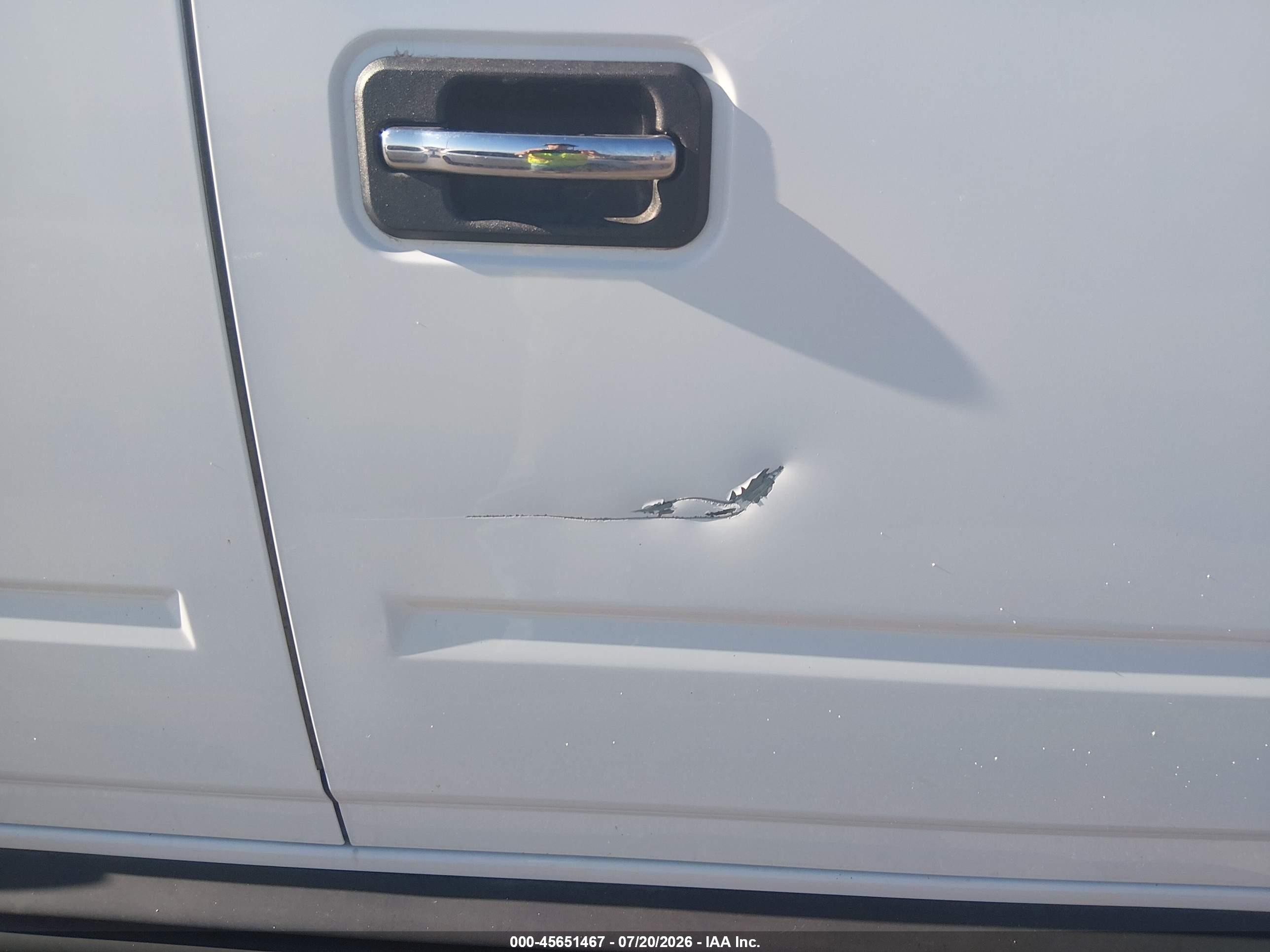 2008 Hummer H2 Suv   White vin: 5GRGN23848H104449